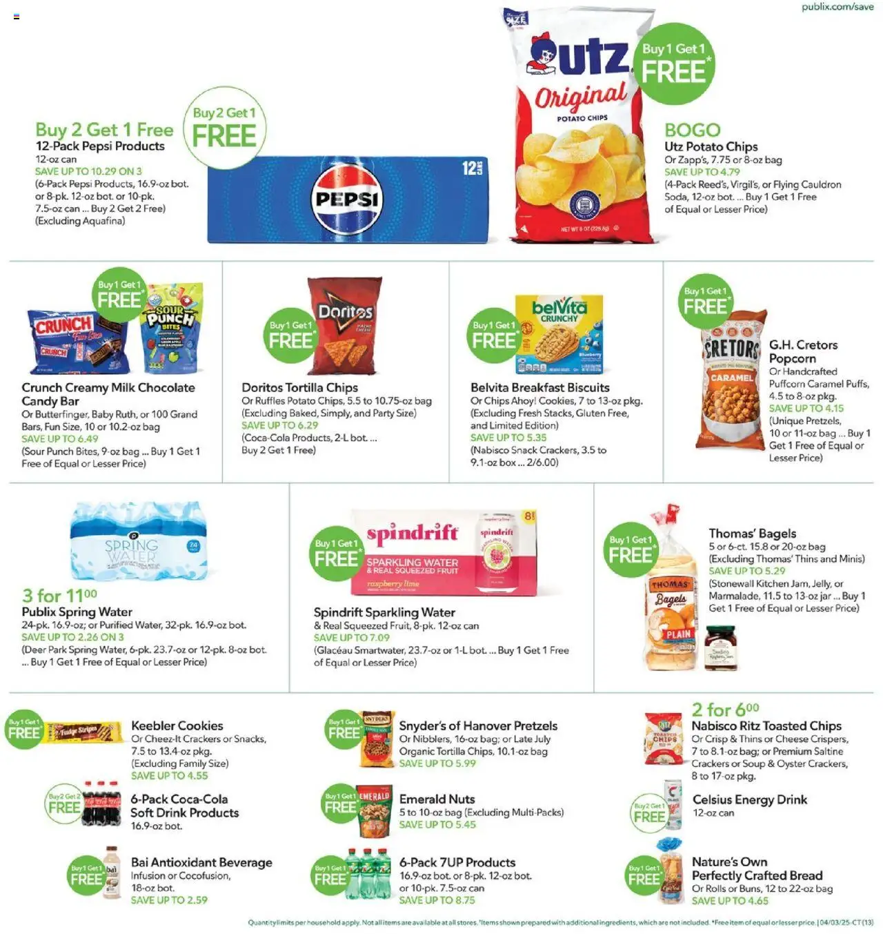 Publix Weekly ad from (04/02/2025) - Ad this week, Flyer - Page number 17