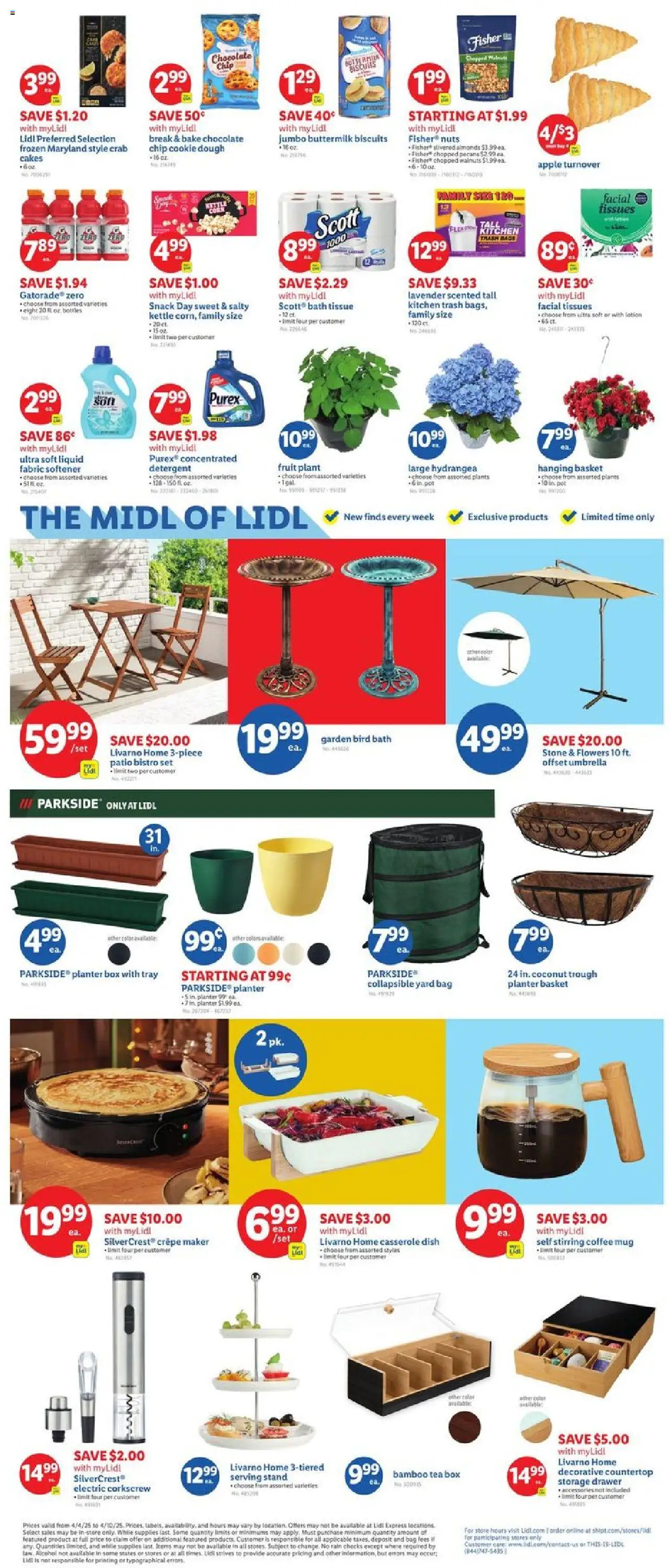 Lidl Weekly Ad - NJ from 04/04/2025 - Circular, Weekly flyer - Page number 2