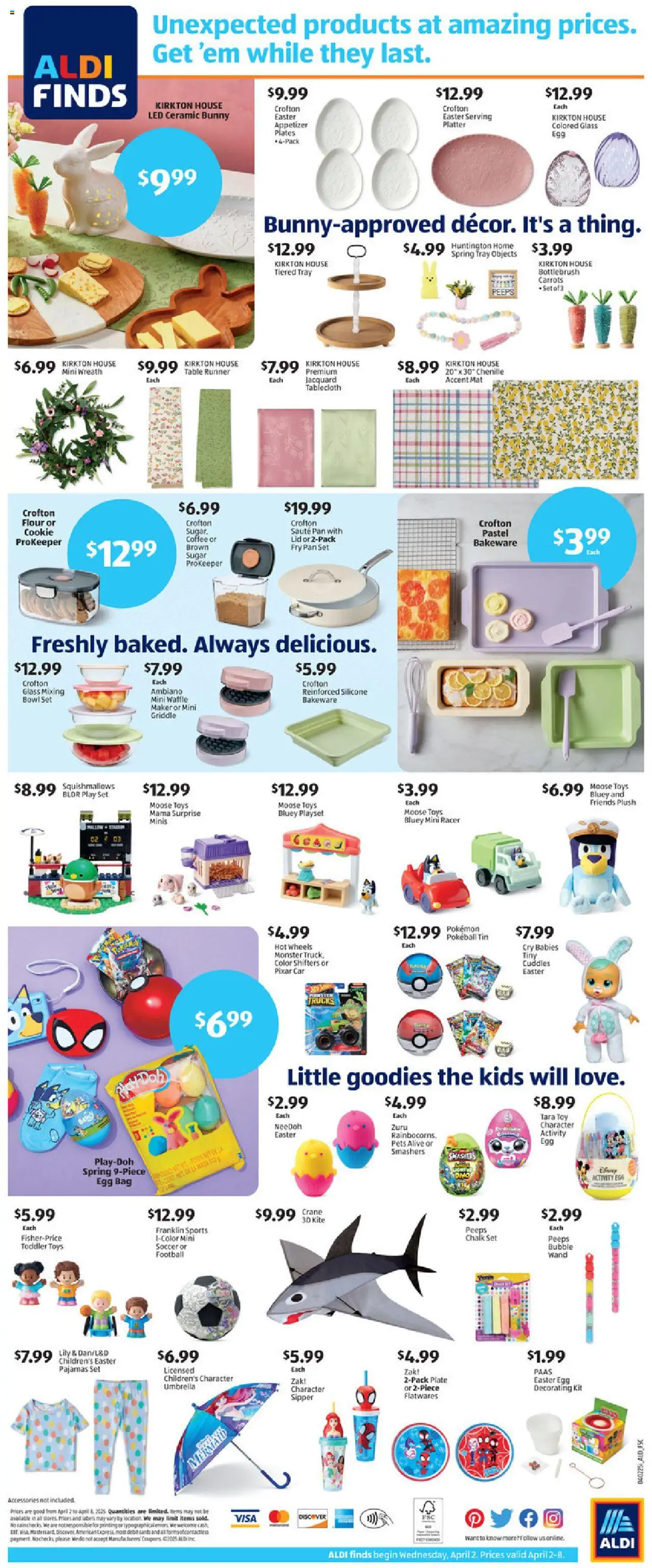 Aldi Weekly Ad from 04/02/2025 - Flyer, Sales ad - Page number 2