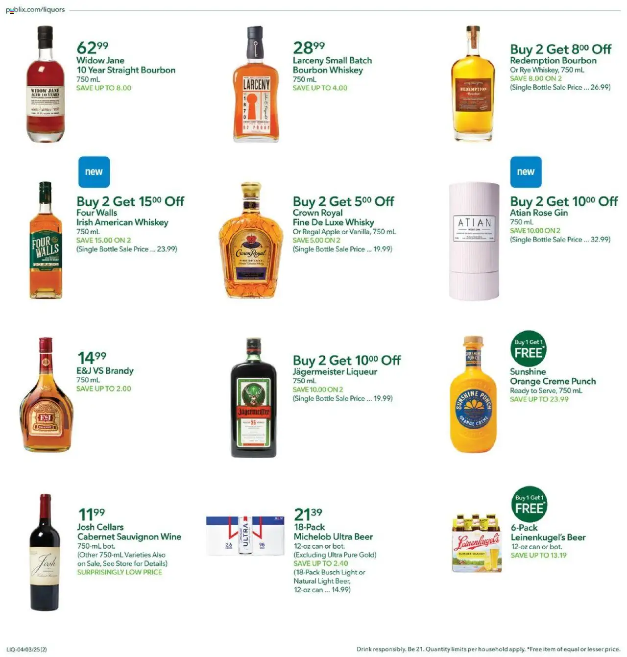 Publix Weekly ad from (04/03/2025) - Ad this week, Flyer - Page number 2