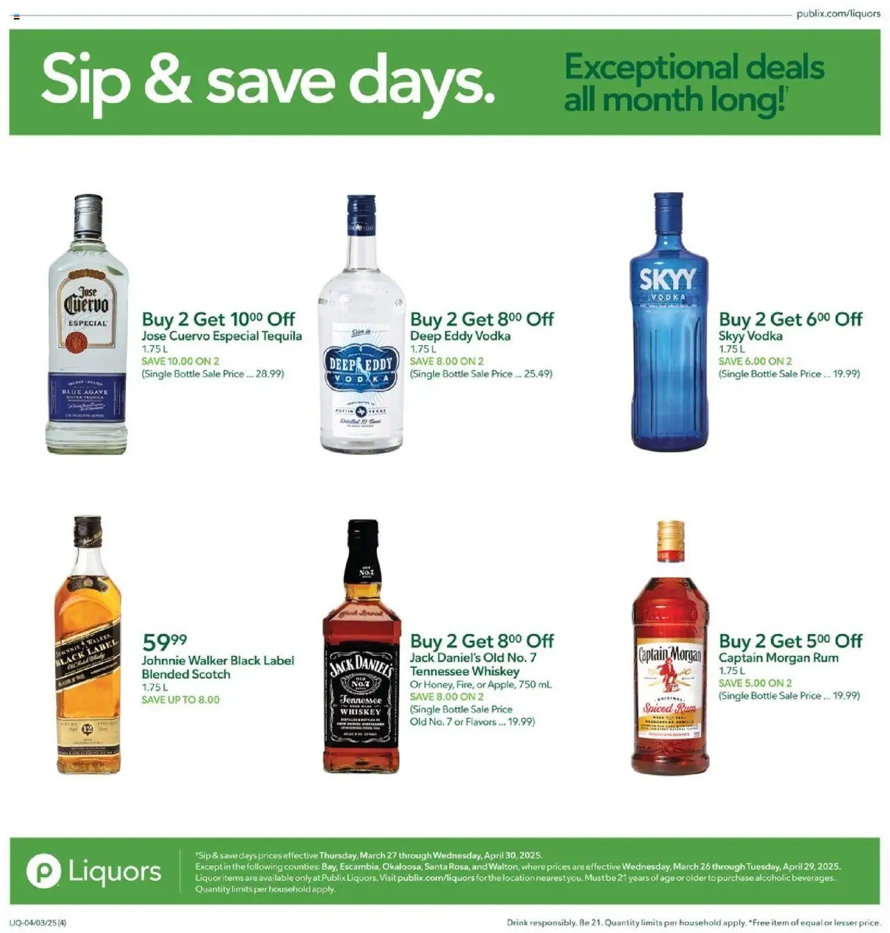 Publix Weekly ad from (04/03/2025) - Ad this week, Flyer - Page number 4