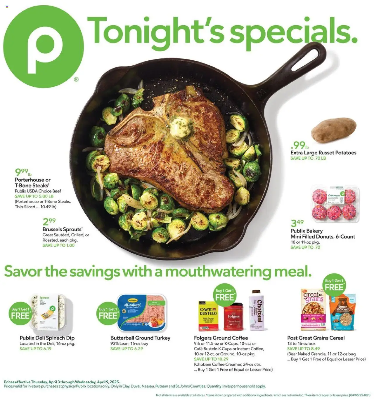 PUBLIX Weekly ad from 04/03/2025 >> Ad this week, Flyer