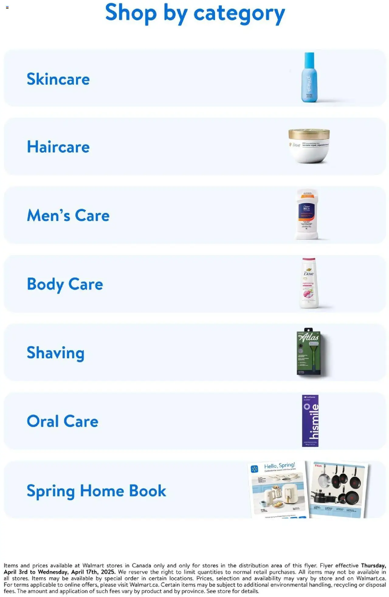 Walmart flyer valid from Apr 03, 2025 - page number 12