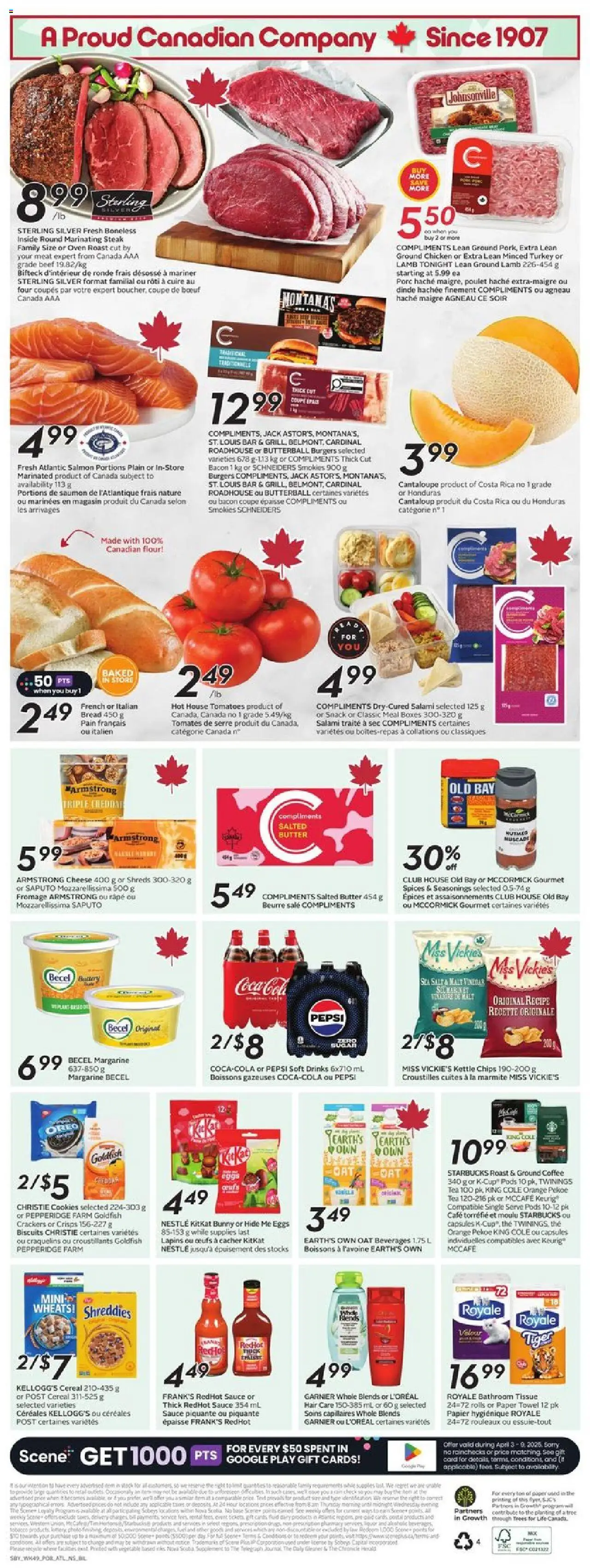 Sobeys flyer valid from Apr 03, 2025 - page number 4