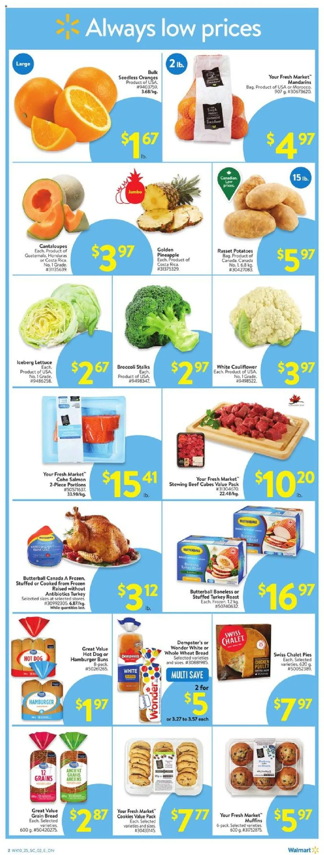 Walmart flyer valid from Apr 03, 2025 - page number 3