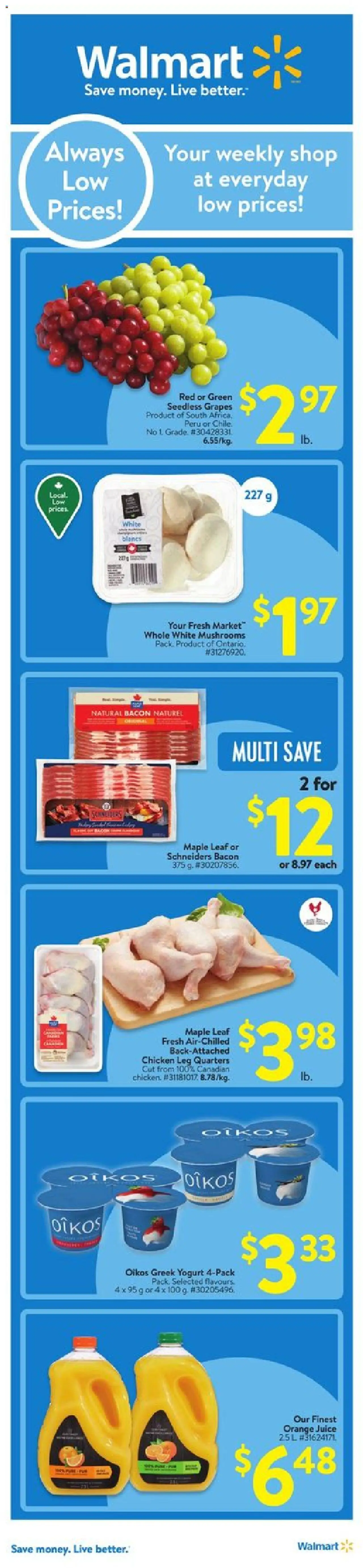 Walmart flyer valid from Apr 03, 2025 - page number 4