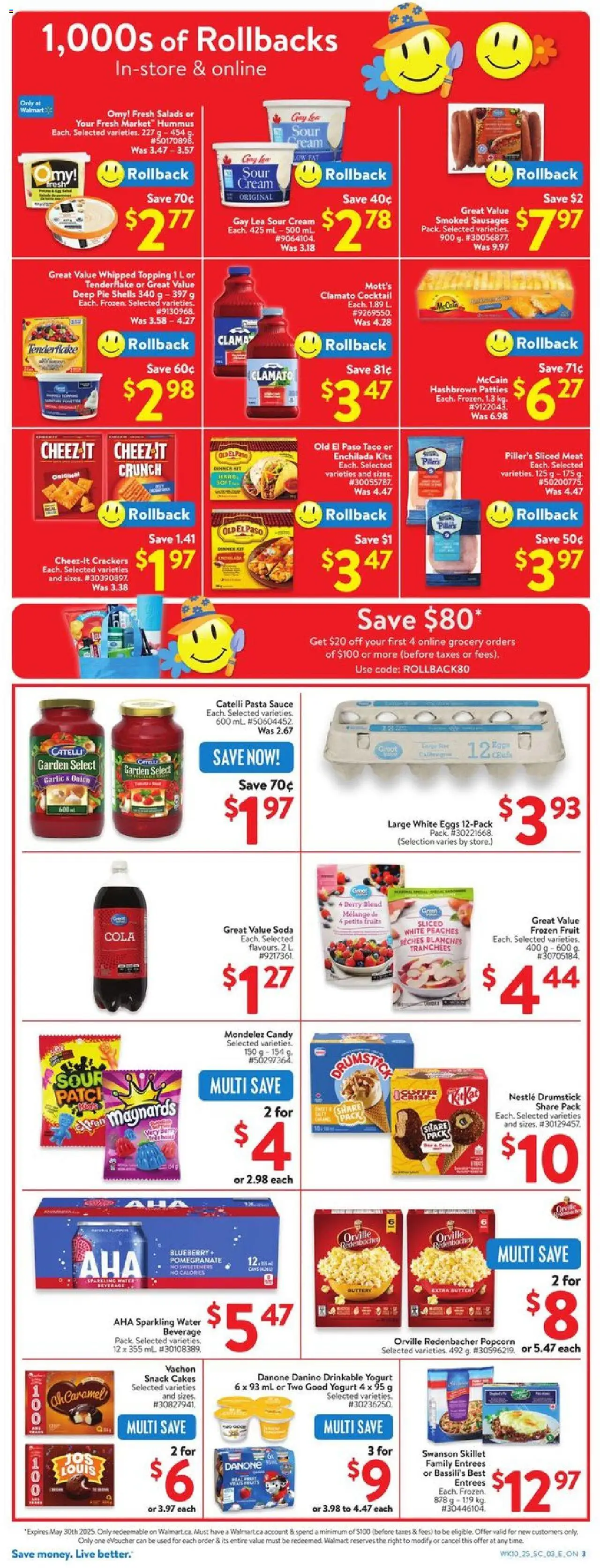 Walmart flyer valid from Apr 03, 2025 - page number 9