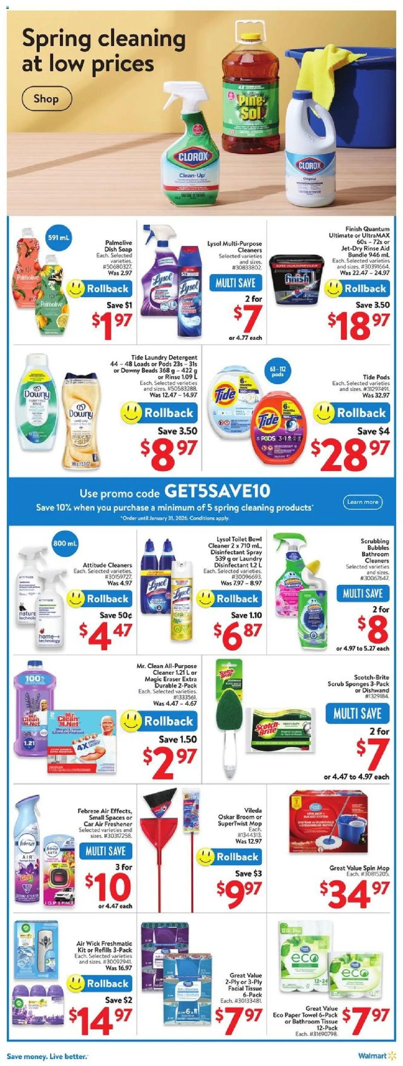 Walmart flyer valid from Apr 03, 2025 - page number 10