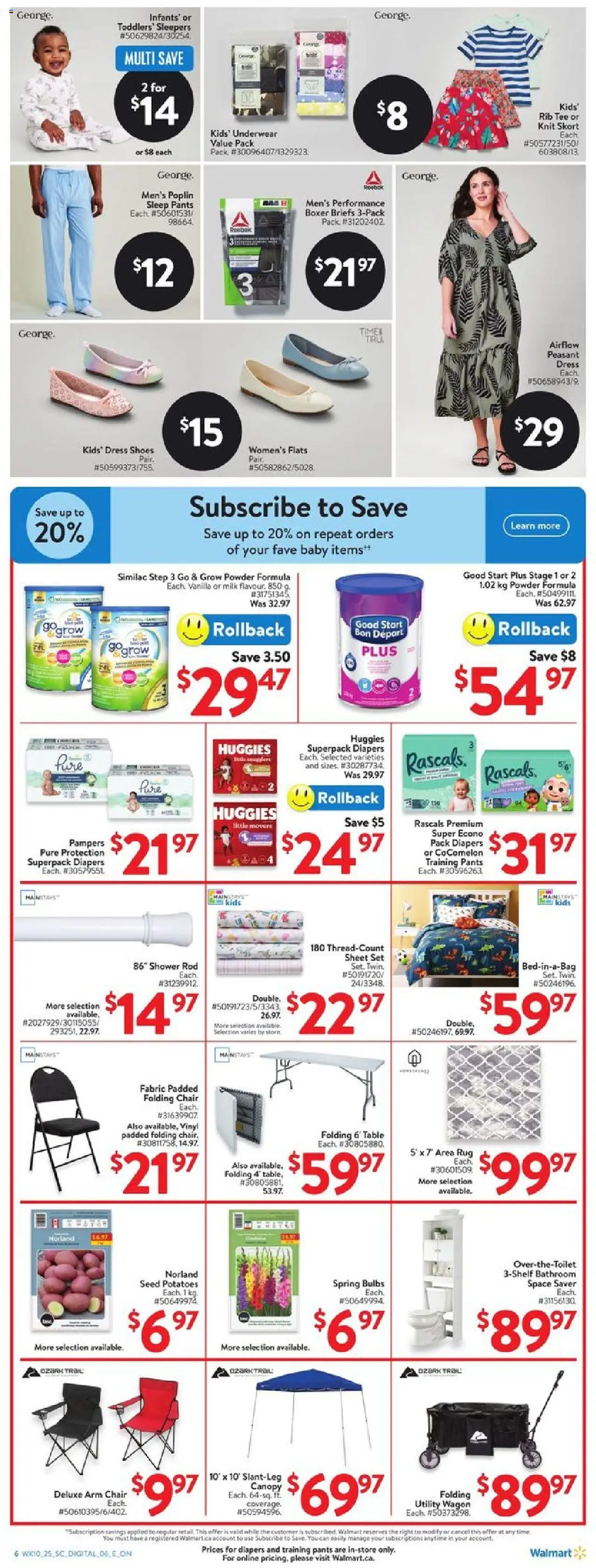 Walmart flyer valid from Apr 03, 2025 - page number 13