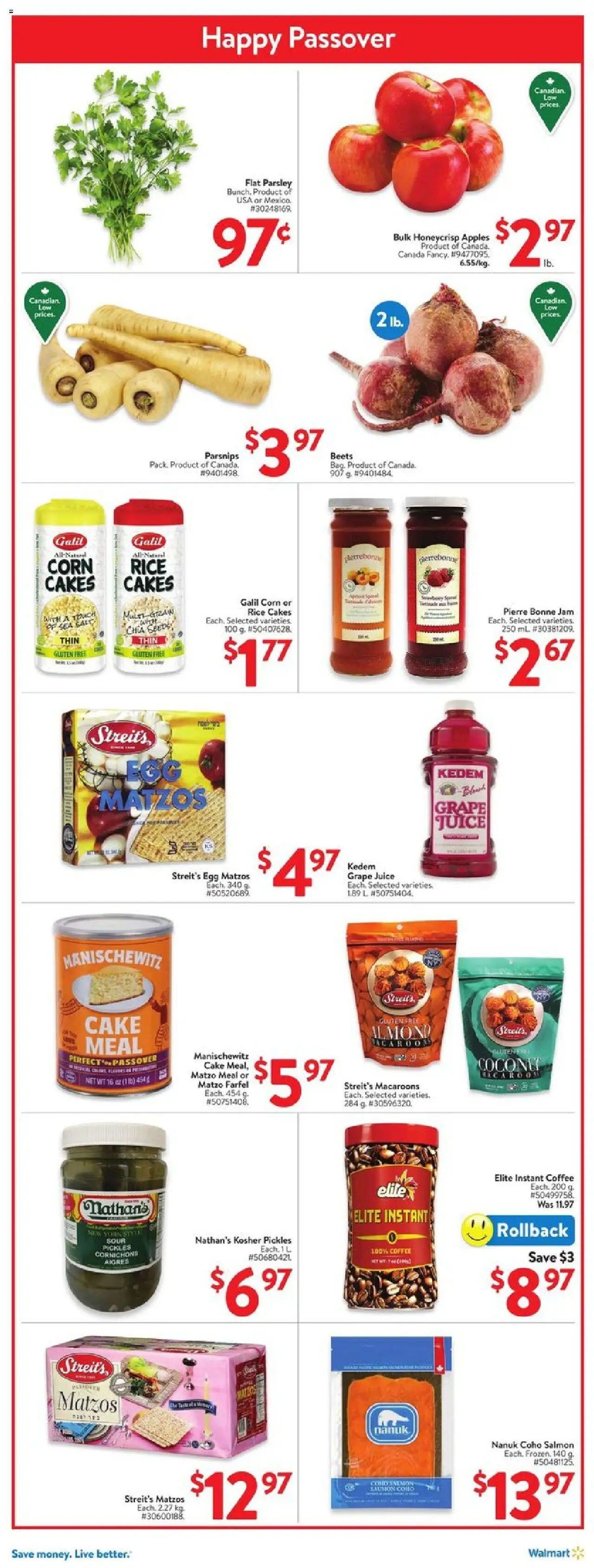 Walmart flyer valid from Apr 03, 2025 - page number 14