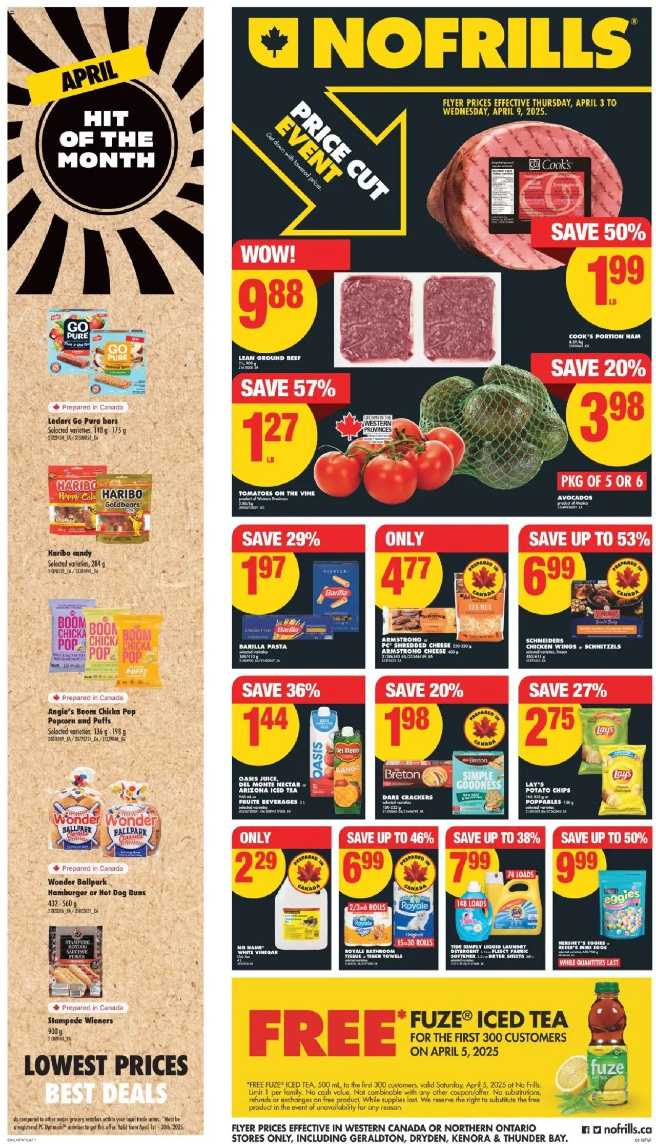 No Frills weekly flyer starting Apr 3, 2025 ⭐️