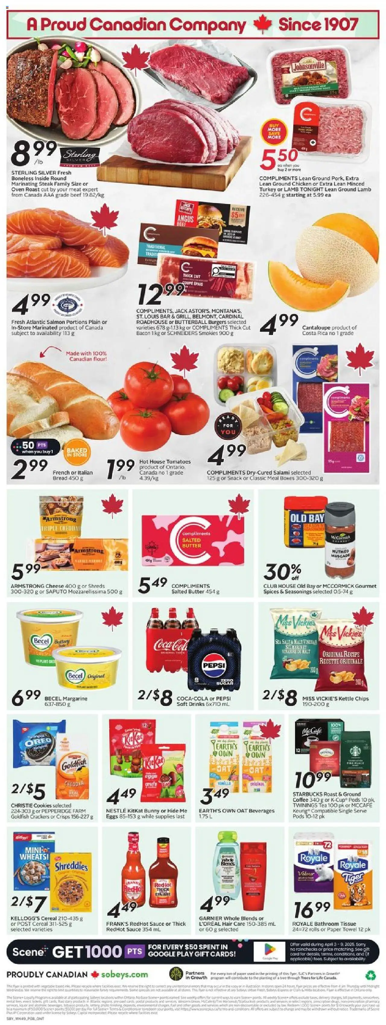 Sobeys flyer valid from Apr 03, 2025 - page number 4