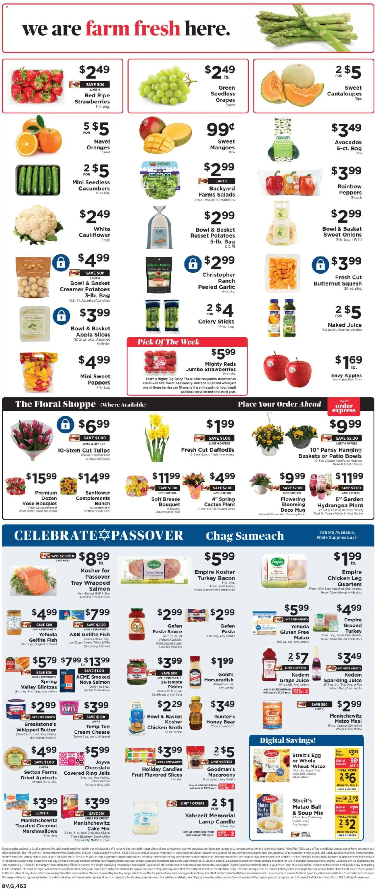 ShopRite Circular from 03/28/2025 >> Weekly Ad, flyer - Page number 10