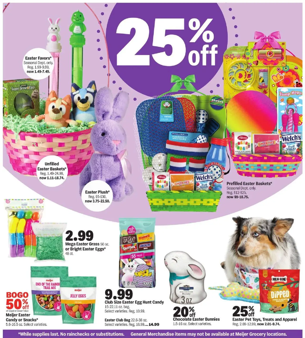 MEIJER AD from 04/06/2025 - your one-stop Easter shop - PREVIEW - Page number 2