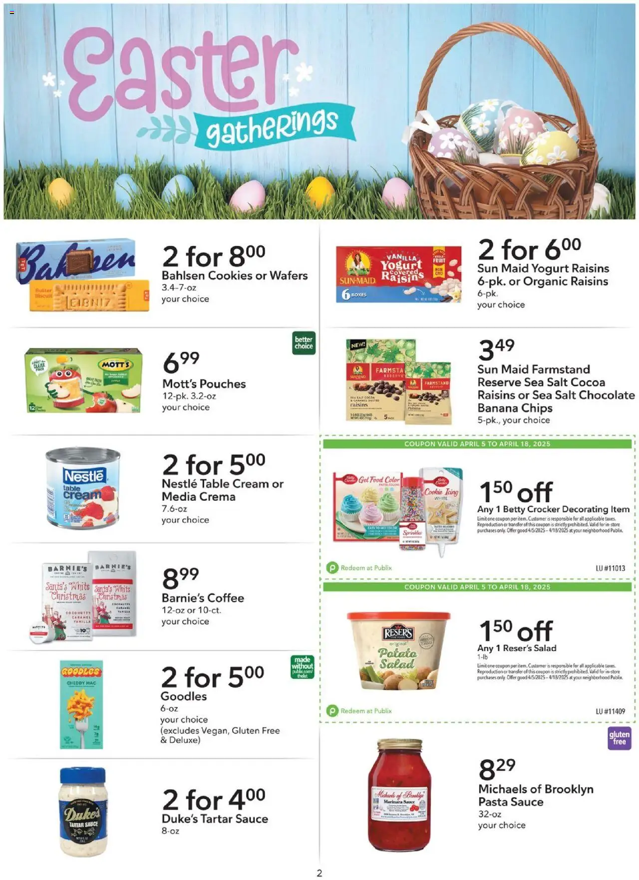 Publix Weekly ad from (04/05/2025) - Ad this week, Flyer - Page number 2