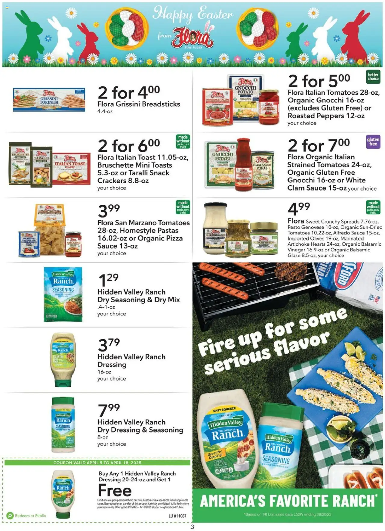 Publix Weekly ad from (04/05/2025) - Ad this week, Flyer - Page number 3