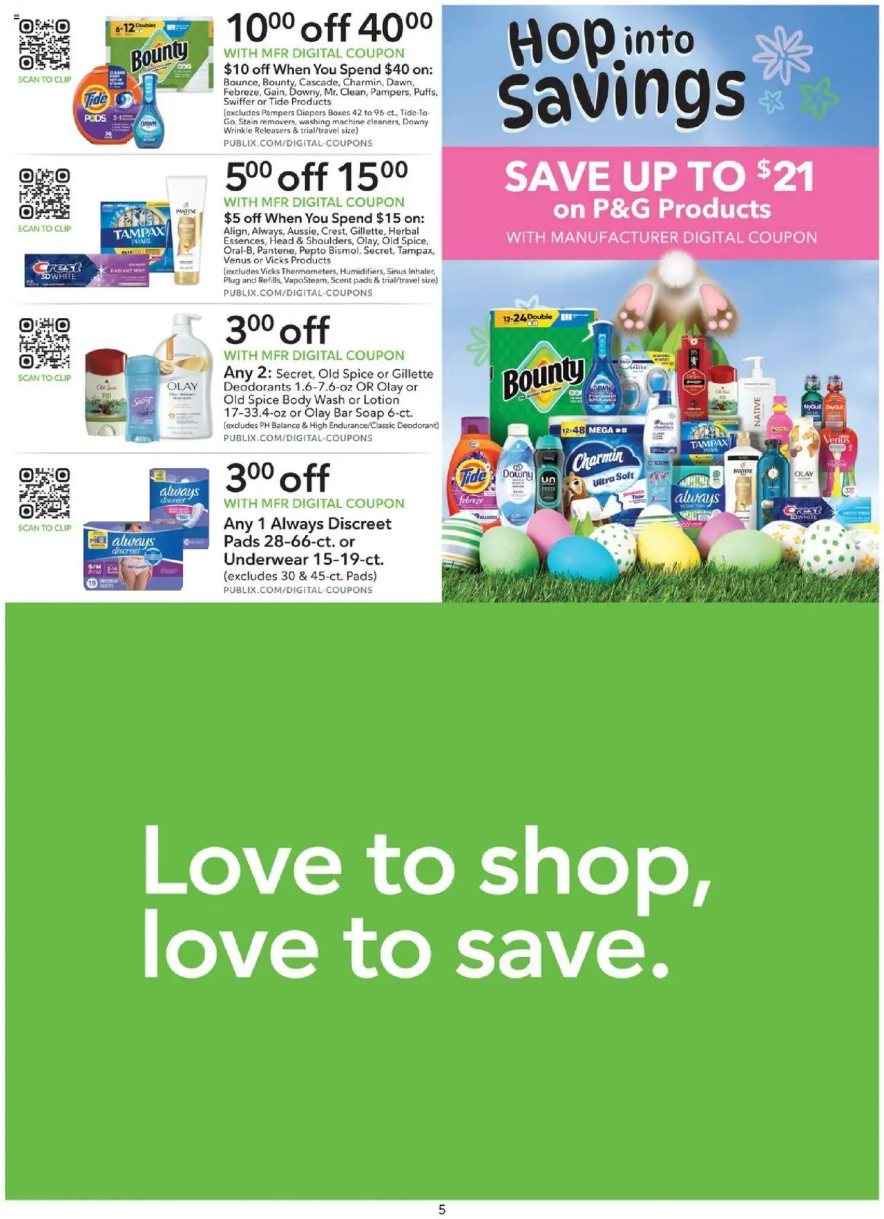 Publix Weekly ad from (04/05/2025) - Ad this week, Flyer - Page number 5