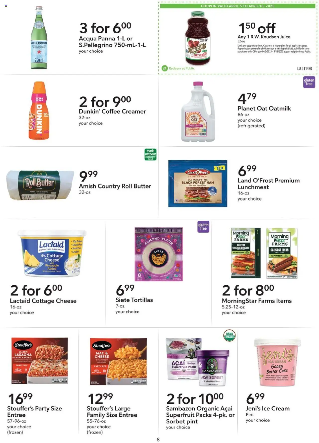 Publix Weekly ad from (04/05/2025) - Ad this week, Flyer - Page number 8
