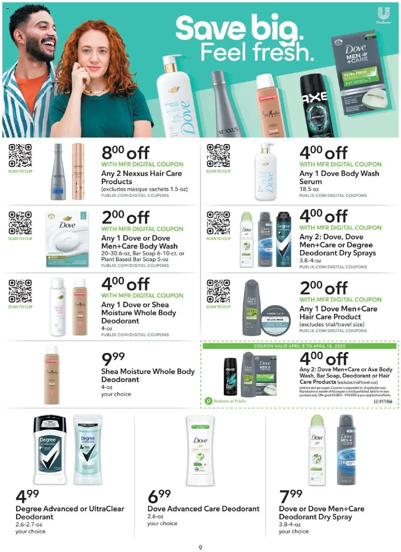 Publix Weekly ad from (04/05/2025) - Ad this week, Flyer - Page number 9