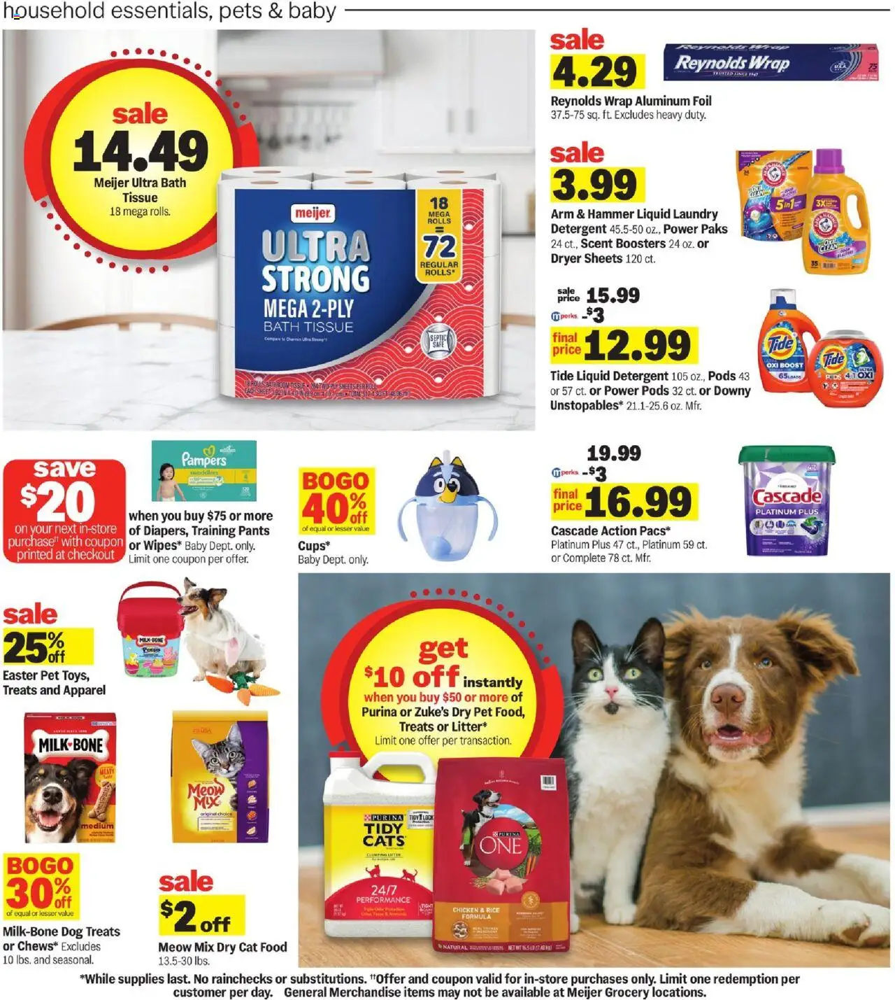 MEIJER AD from 04/06/2025 - Weekly Ad - MI - PREVIEW - Page number 7
