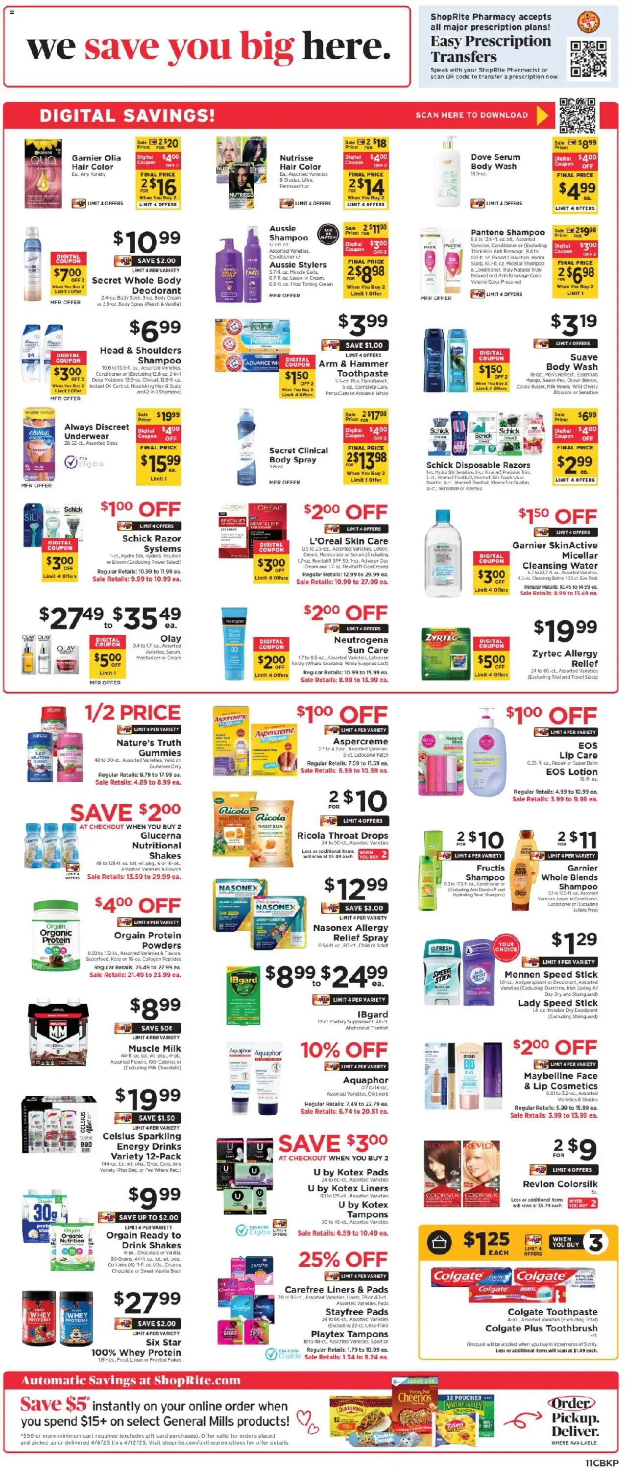 ShopRite Circular from 04/03/2025 >> Weekly Ad, flyer - Page number 12