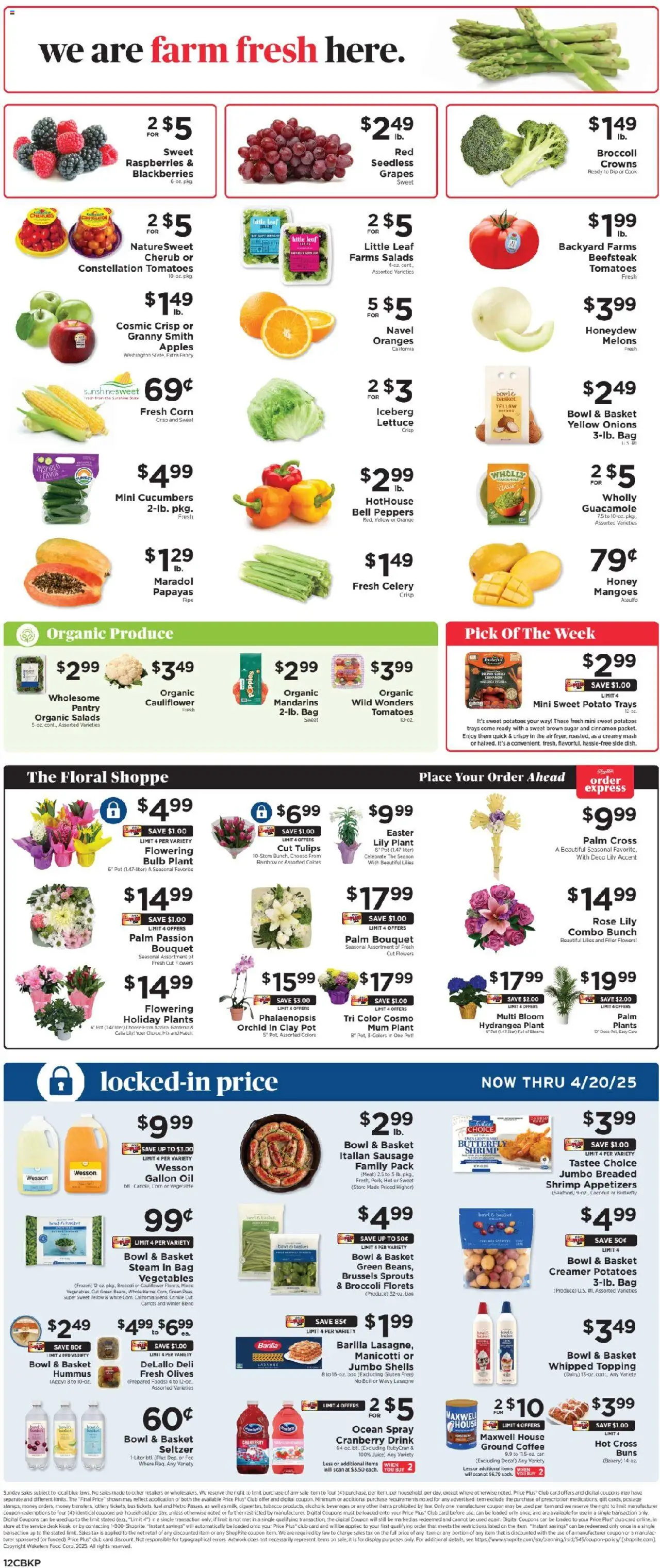 ShopRite Circular from 04/03/2025 >> Weekly Ad, flyer - Page number 13