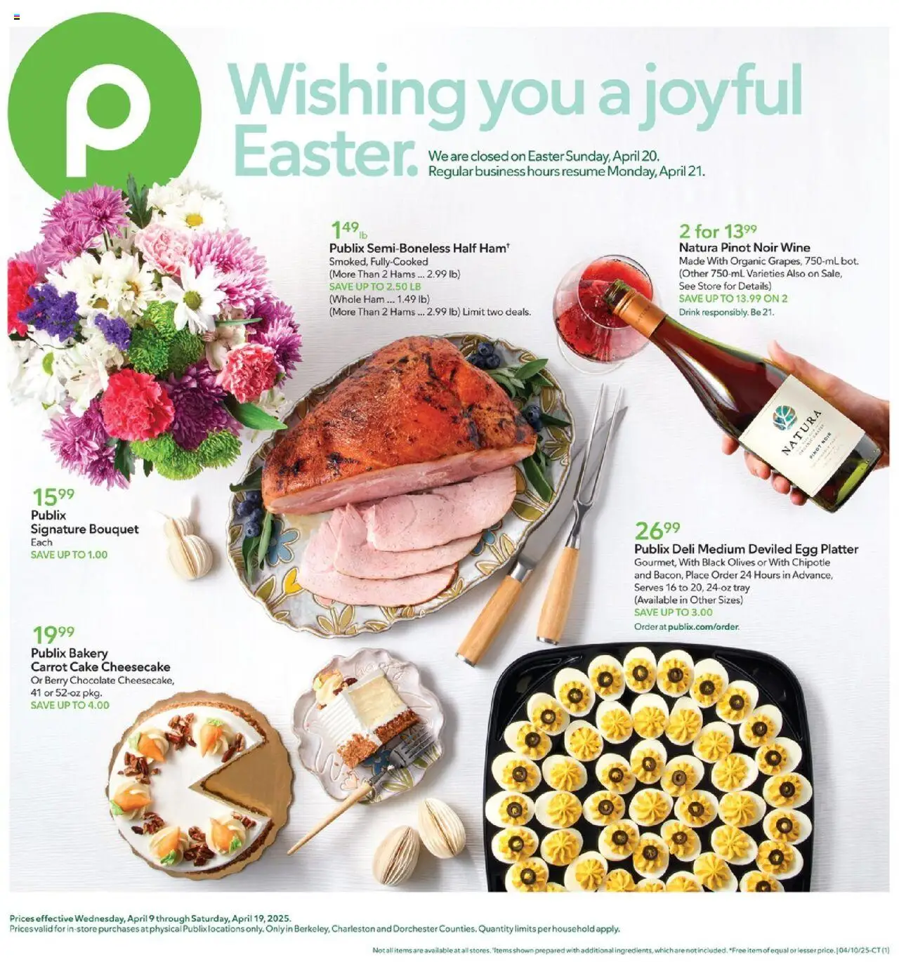 PUBLIX Weekly ad from 04/09/2025 >> Ad this week, Flyer