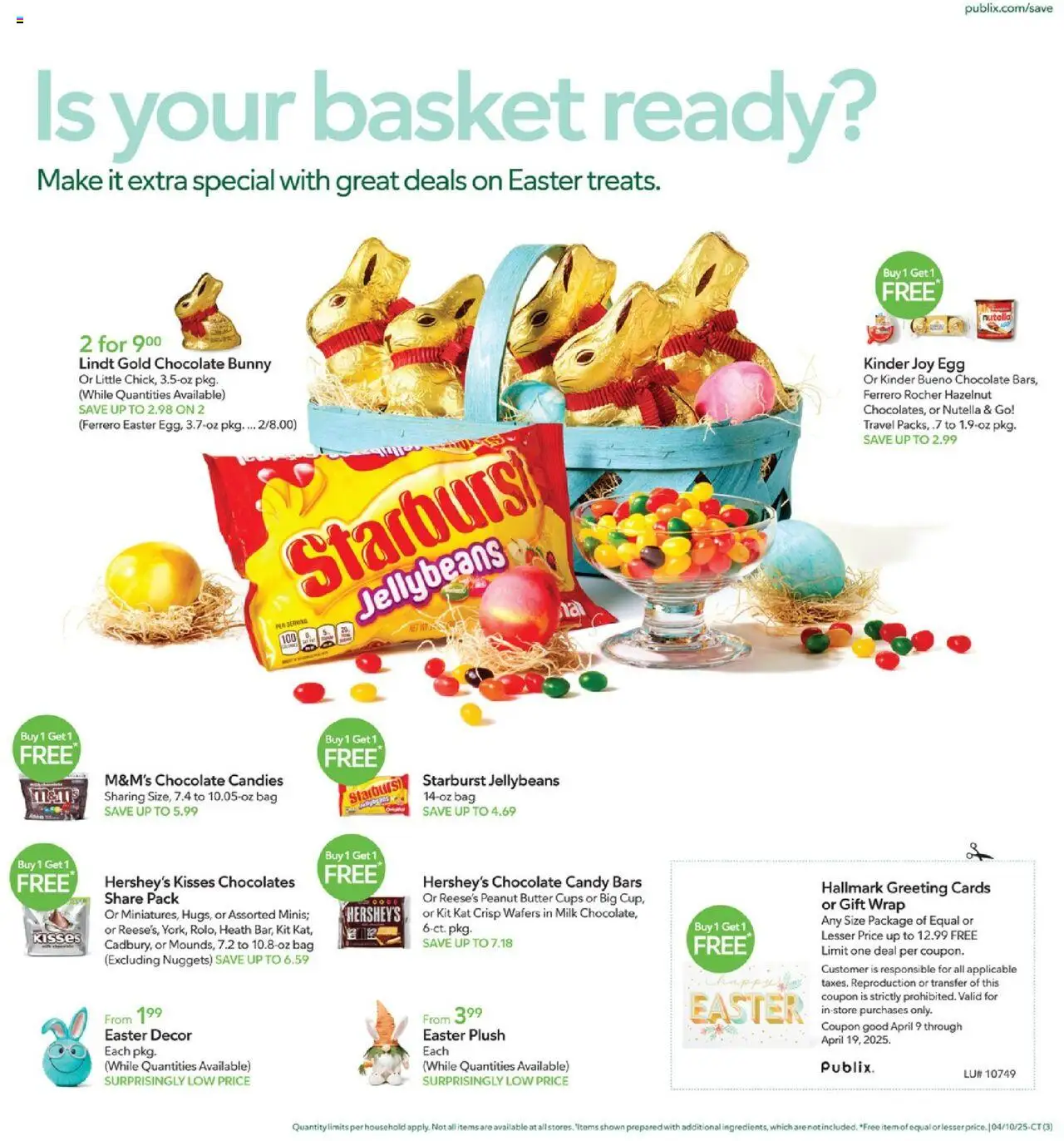 Publix Weekly ad from (04/09/2025) - Ad this week, Flyer - Page number 3