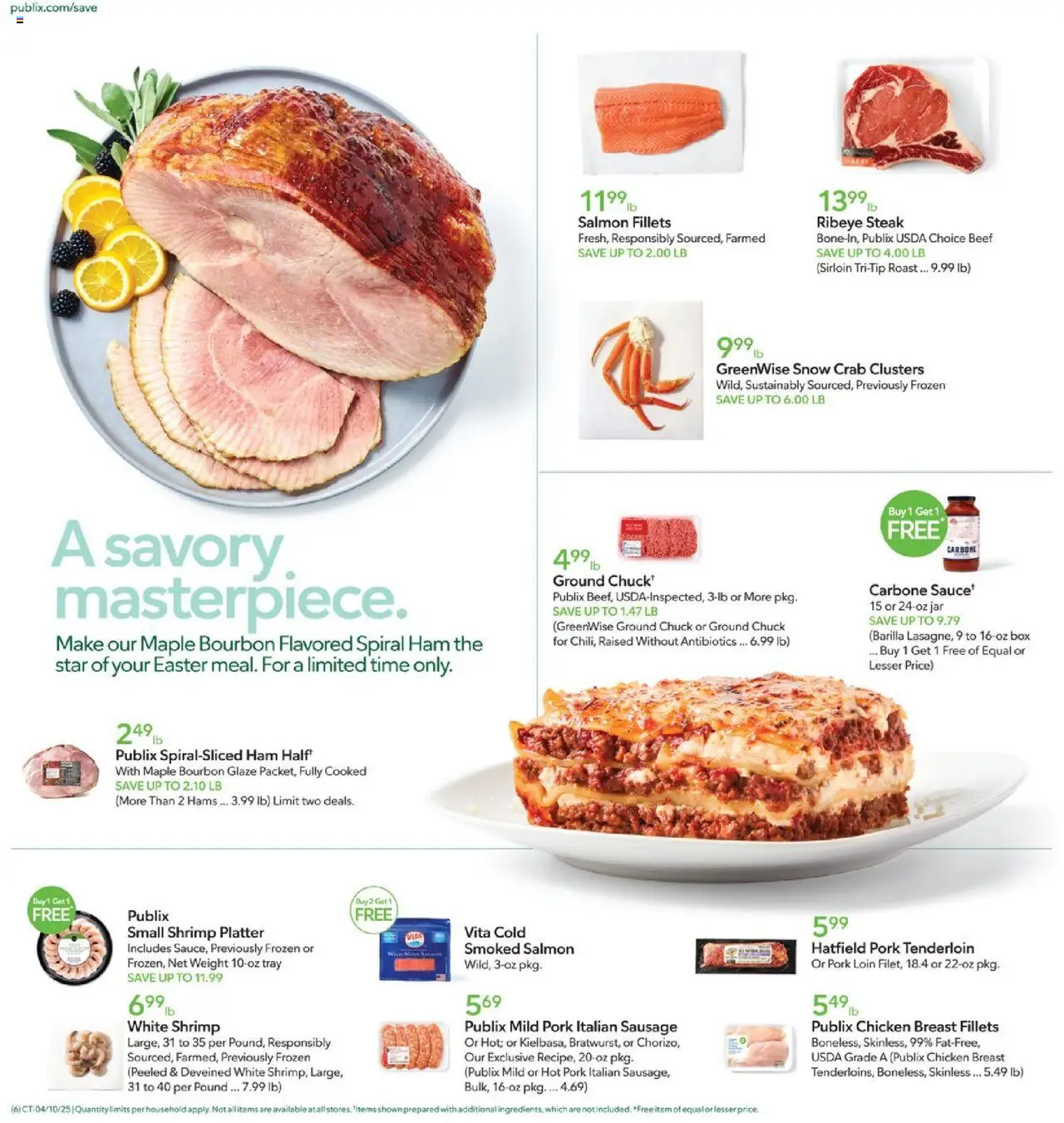 Publix Weekly ad from (04/09/2025) - Ad this week, Flyer - Page number 6