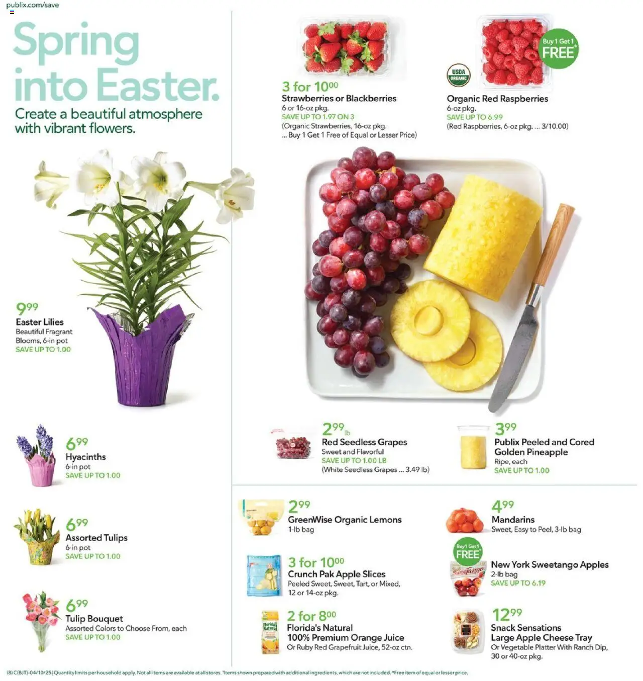 Publix Weekly ad from (04/09/2025) - Ad this week, Flyer - Page number 8