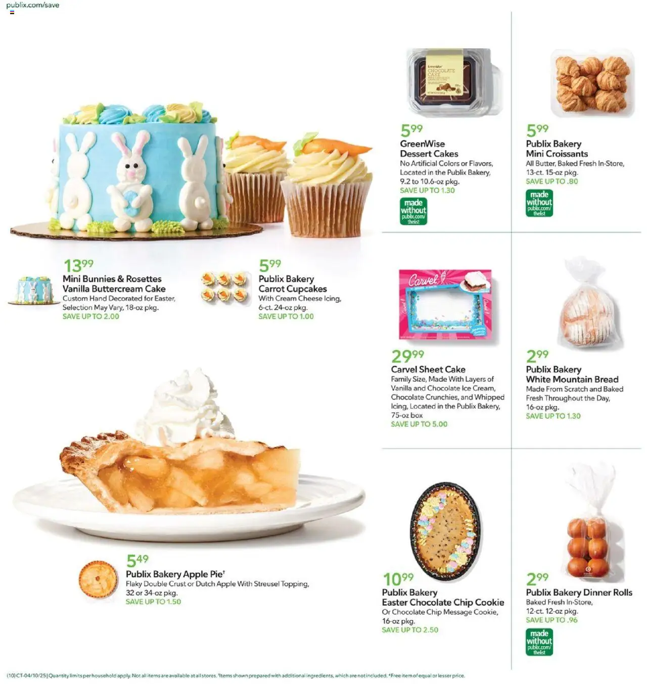 Publix Weekly ad from (04/09/2025) - Ad this week, Flyer - Page number 10