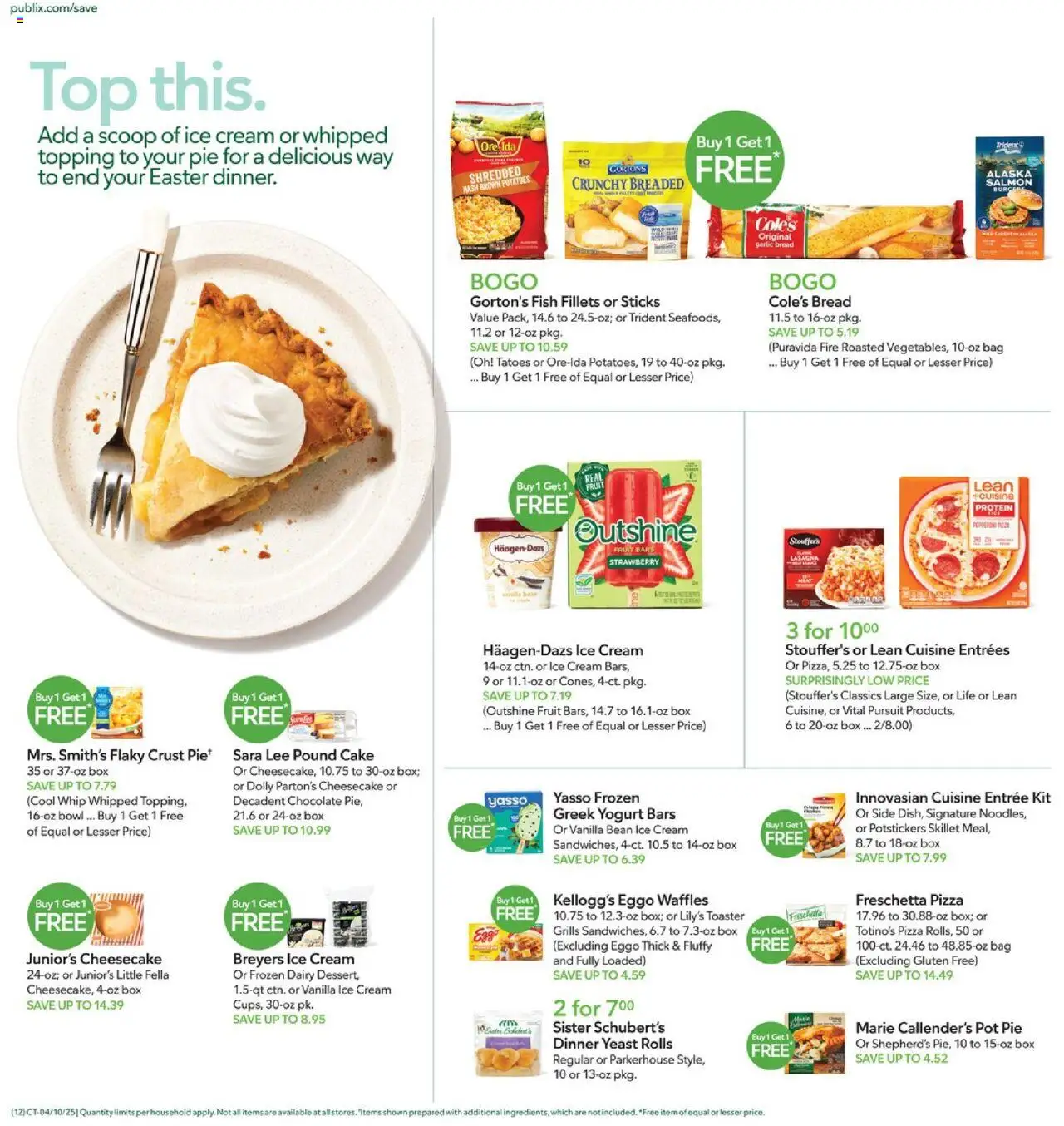 Publix Weekly ad from (04/09/2025) - Ad this week, Flyer - Page number 12