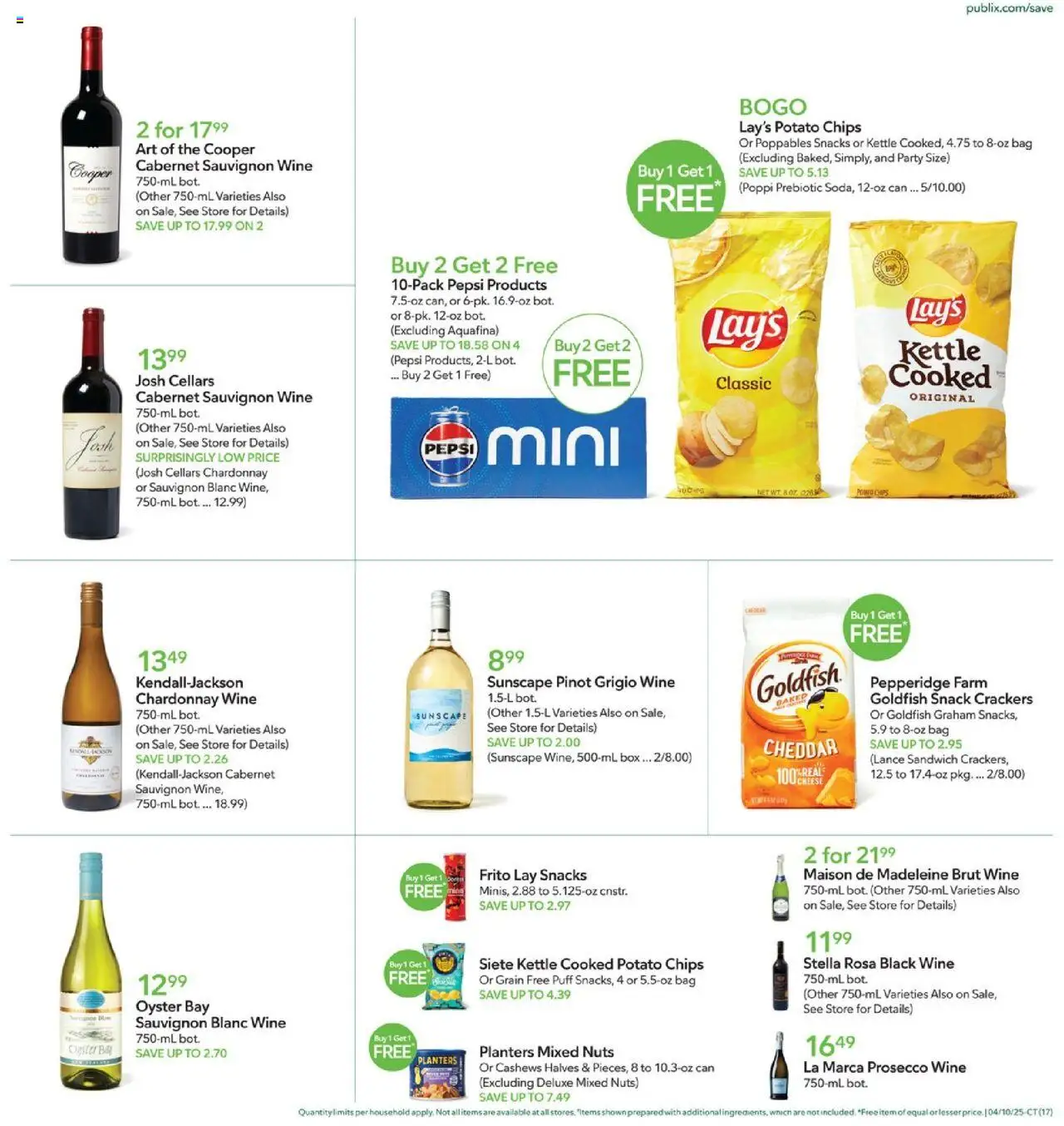 Publix Weekly ad from (04/09/2025) - Ad this week, Flyer - Page number 17
