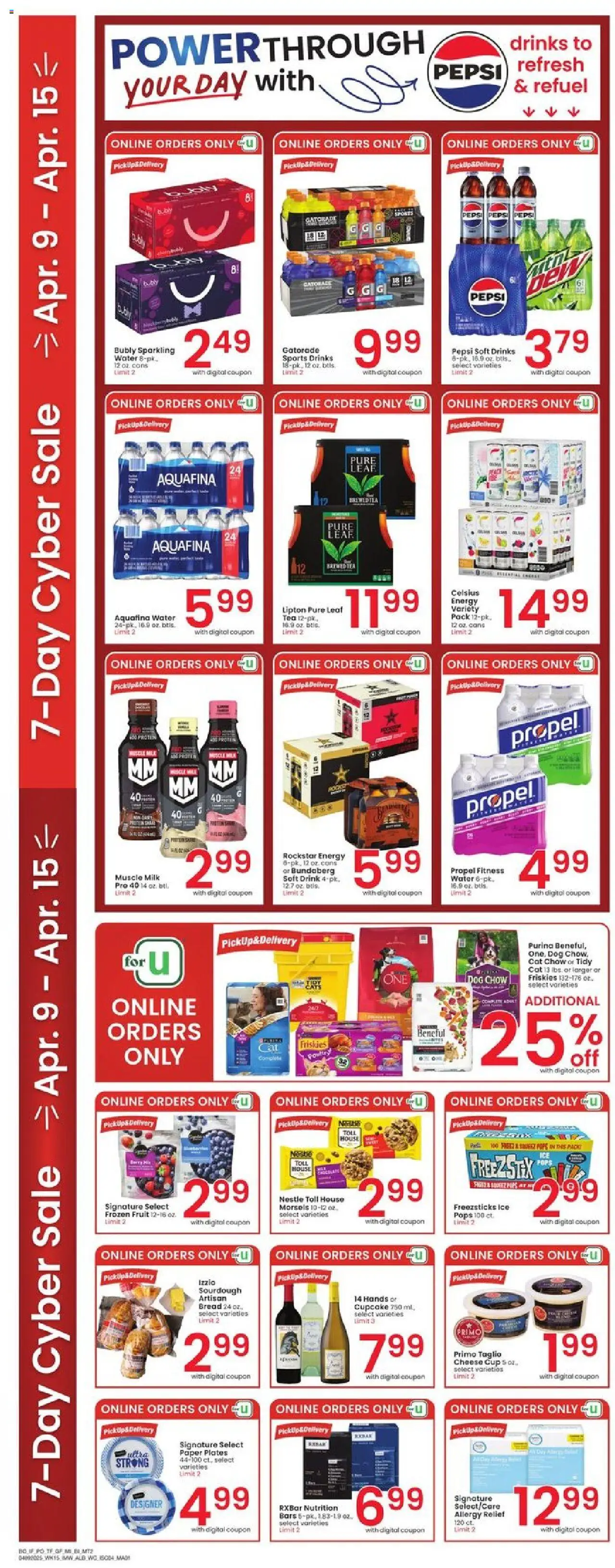 Albertsons Weekly Ad from 04/09/2025 - Flyer - Page number 4