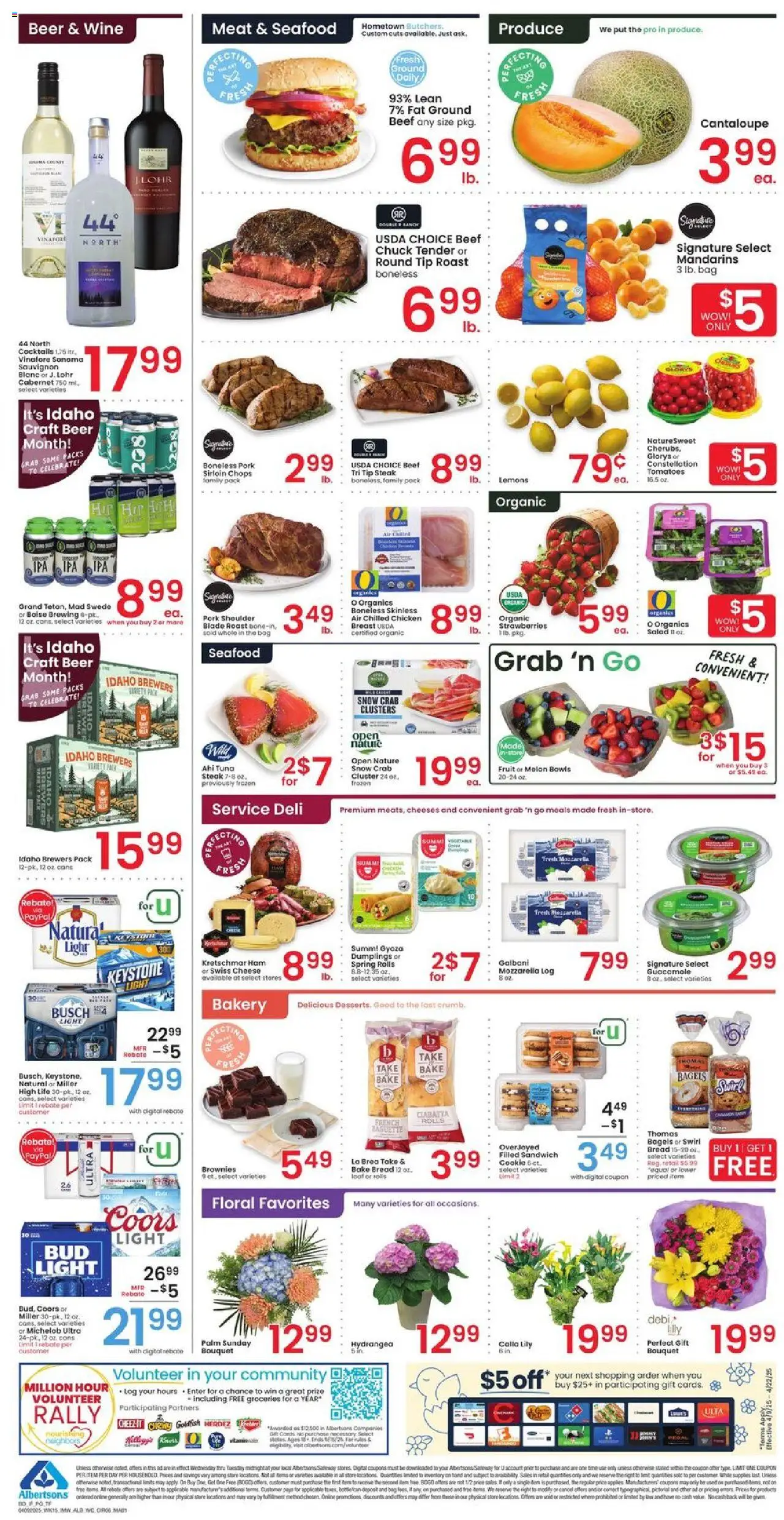 Albertsons Weekly Ad from 04/09/2025 - Flyer - Page number 6