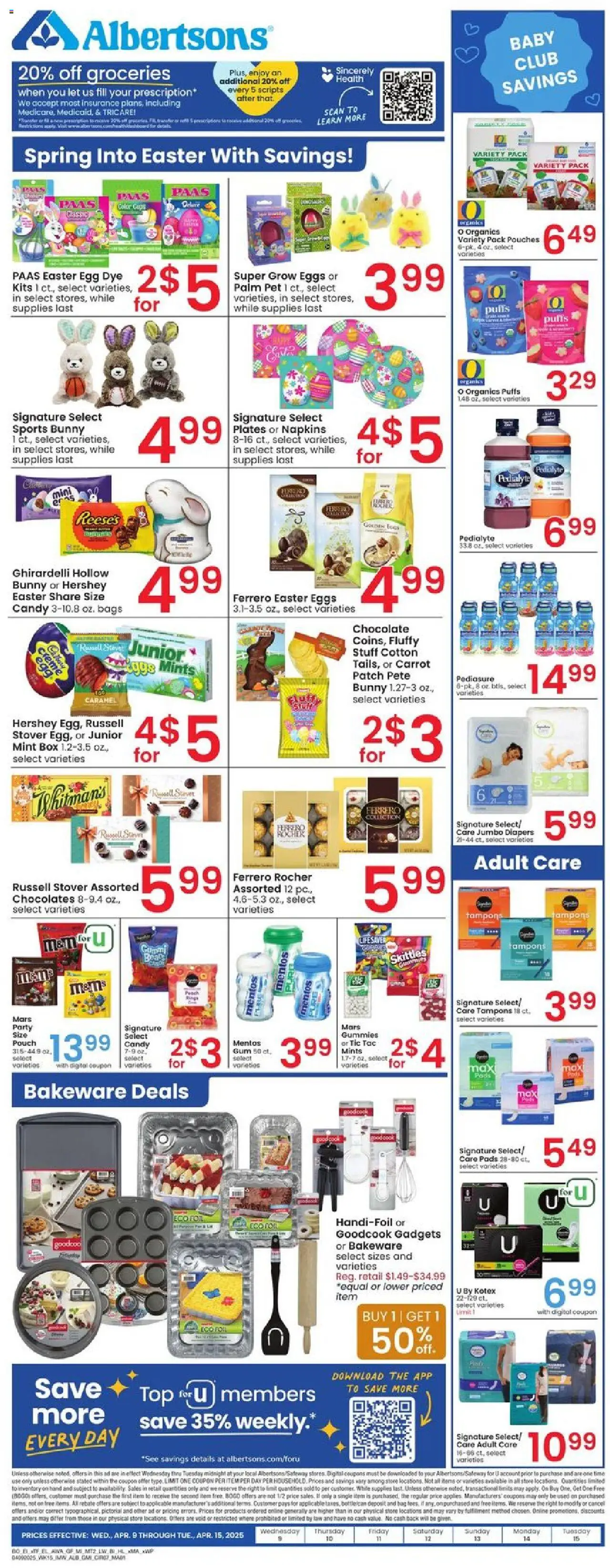 Albertsons Weekly Ad from 04/09/2025 - Flyer - Page number 7