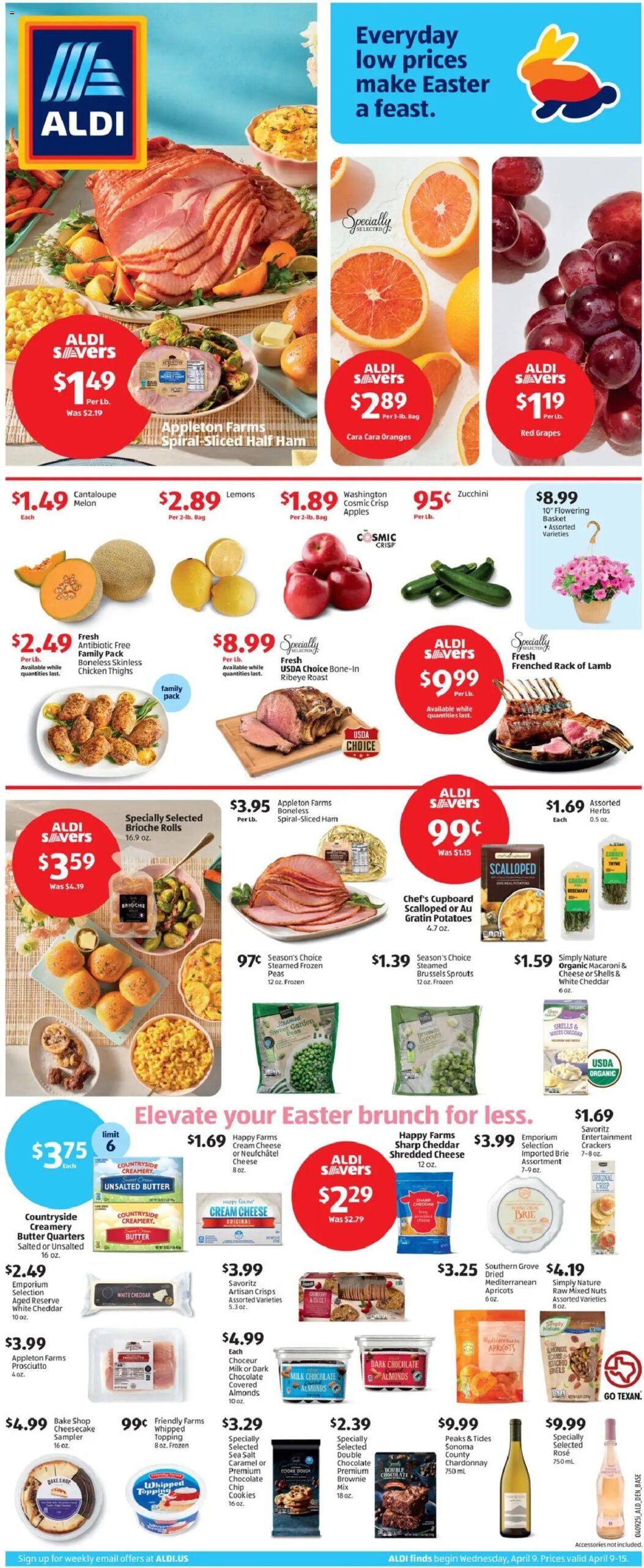 ALDI Weekly Ad from 04/09/2025 🛍️ > Flyer, Sales ad