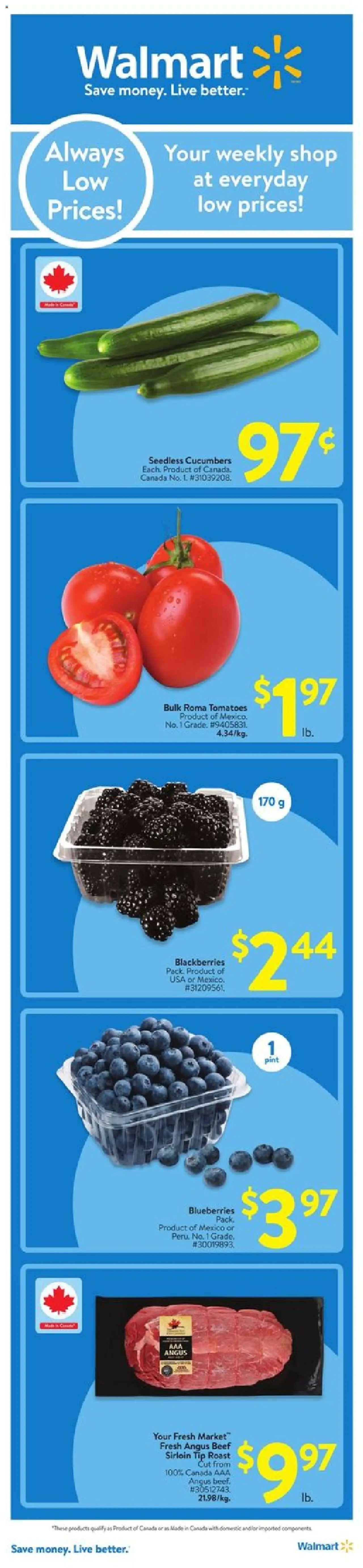 Walmart flyer valid from Apr 10, 2025 - page number 2