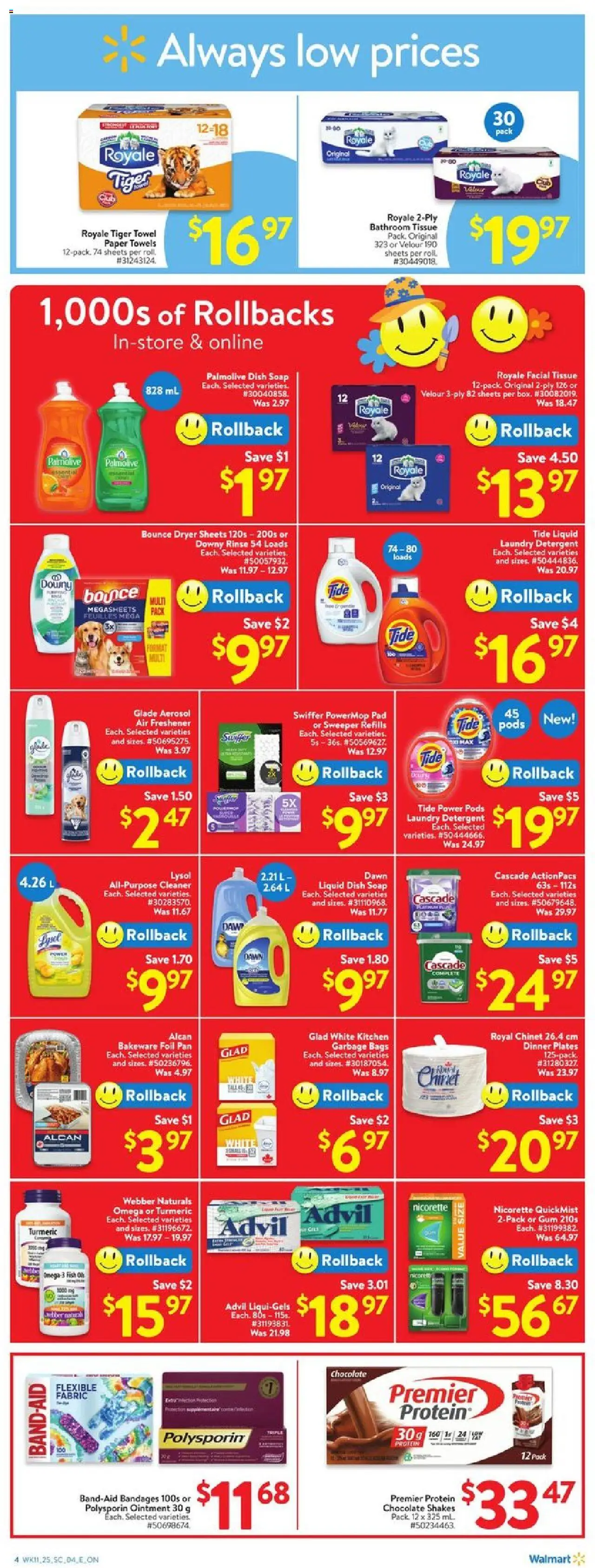 Walmart flyer valid from Apr 10, 2025 - page number 12