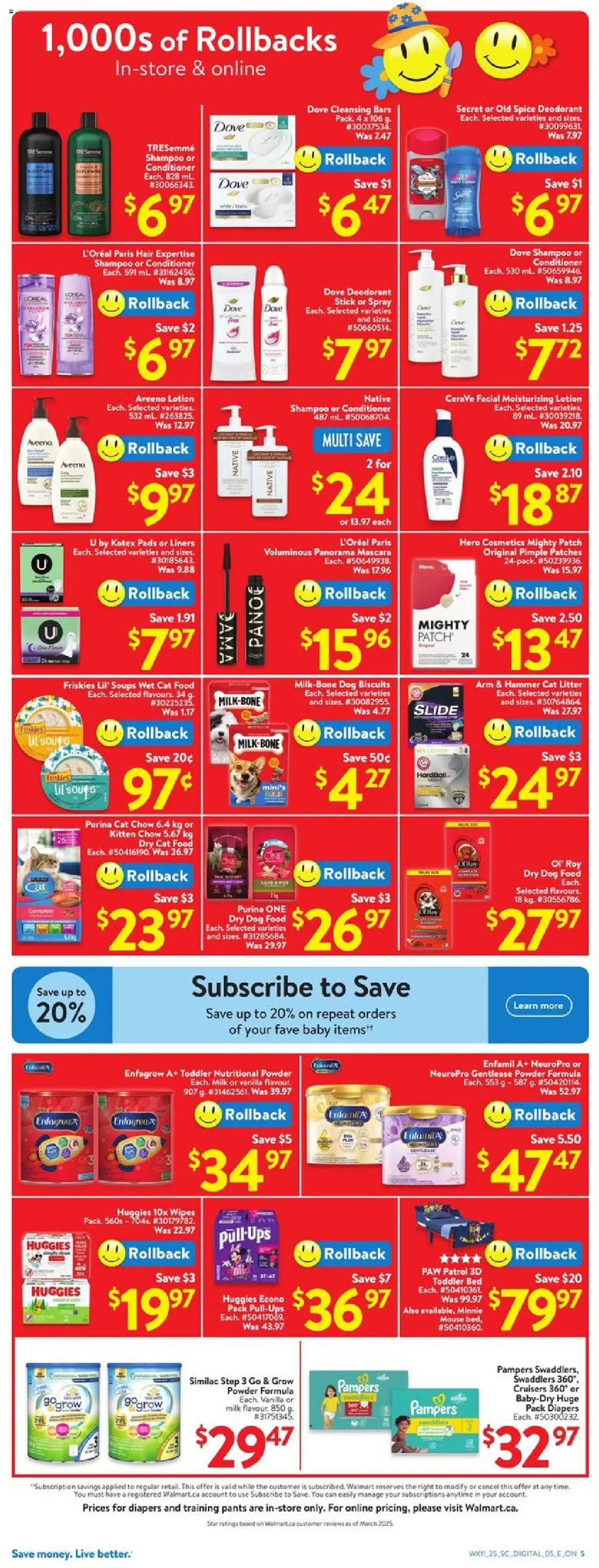Walmart flyer valid from Apr 10, 2025 - page number 13