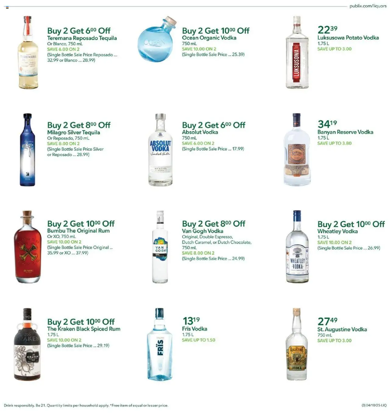 Publix Weekly ad from (04/10/2025) - Ad this week, Flyer - Page number 3