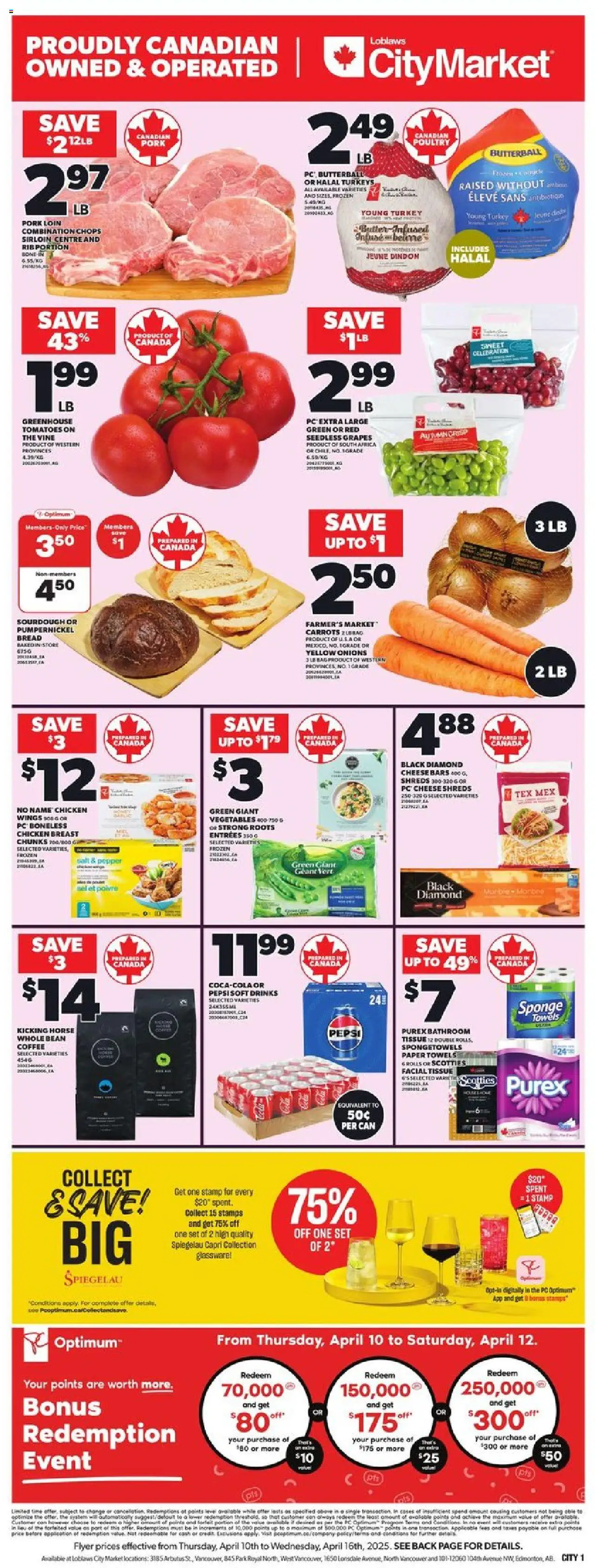 Loblaws flyer valid from Apr 10, 2025 - page number 3