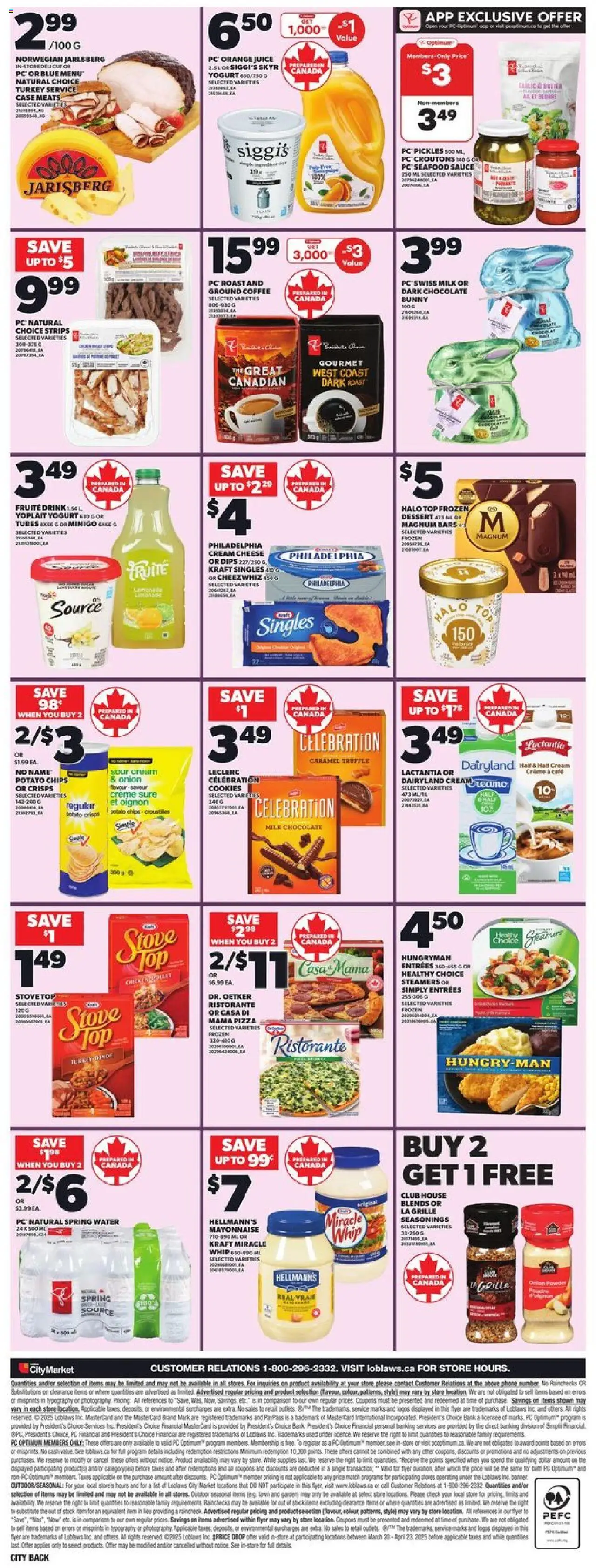 Loblaws flyer valid from Apr 10, 2025 - page number 4