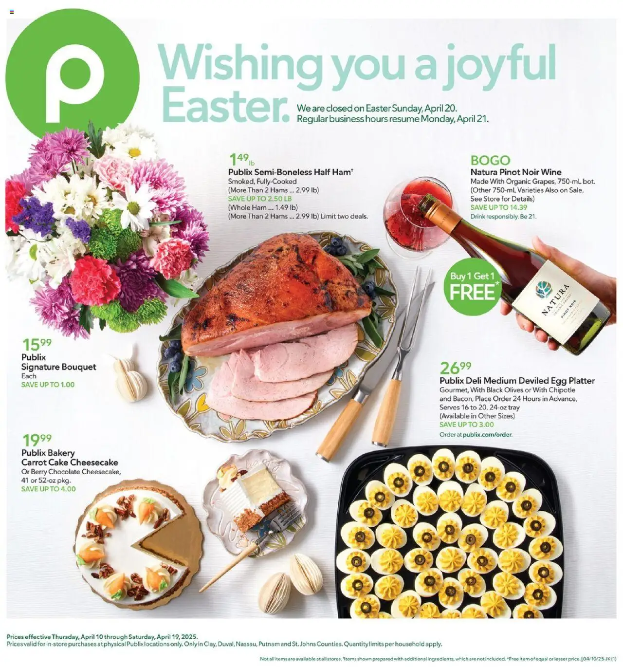 PUBLIX Weekly ad from 04/10/2025 >> Ad this week, Flyer
