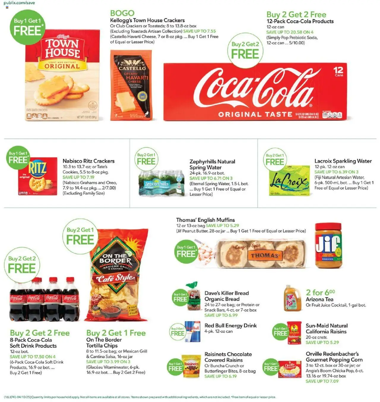 Publix Weekly ad from (04/10/2025) - Ad this week, Flyer - Page number 16