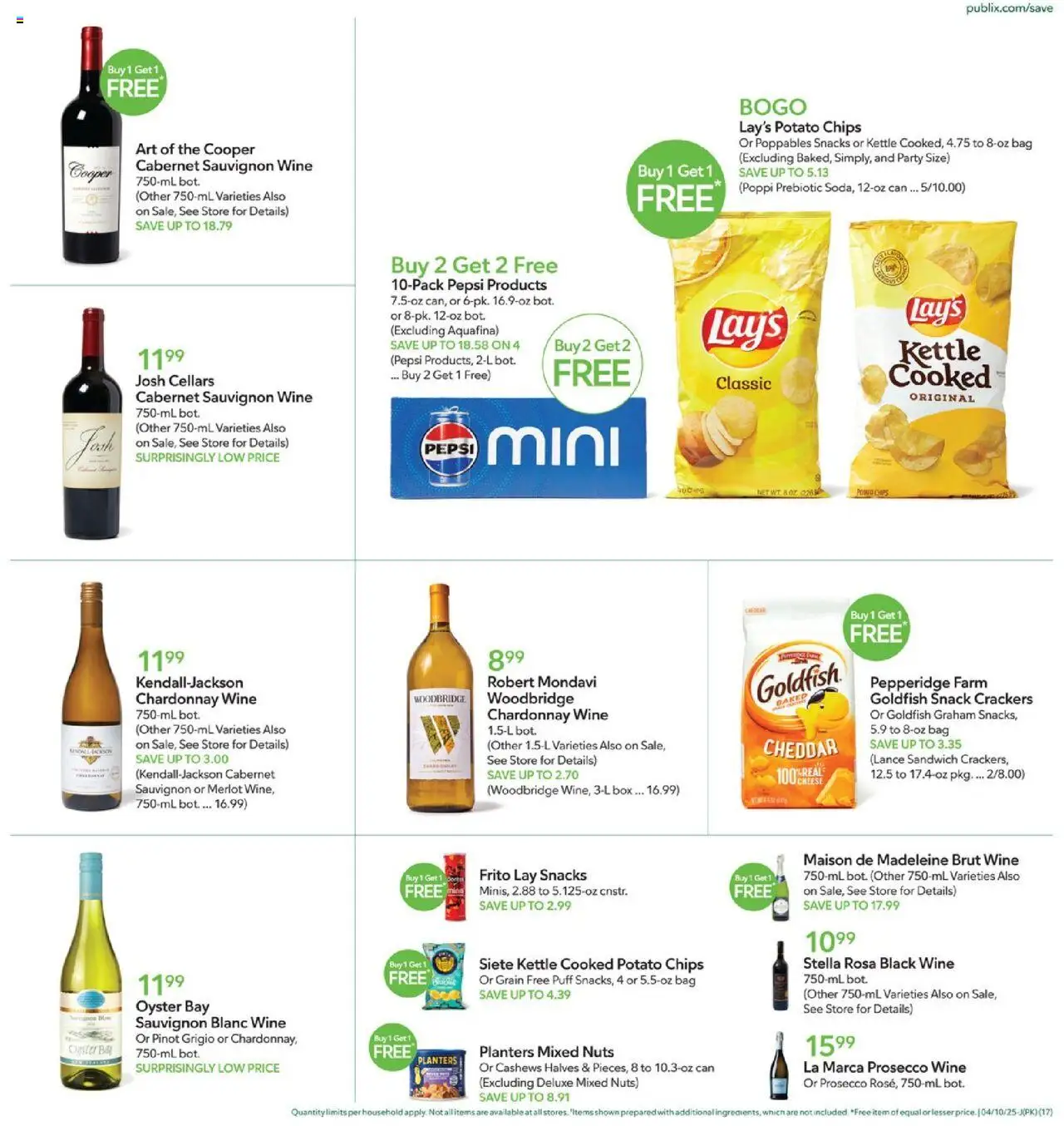 Publix Weekly ad from (04/10/2025) - Ad this week, Flyer - Page number 17