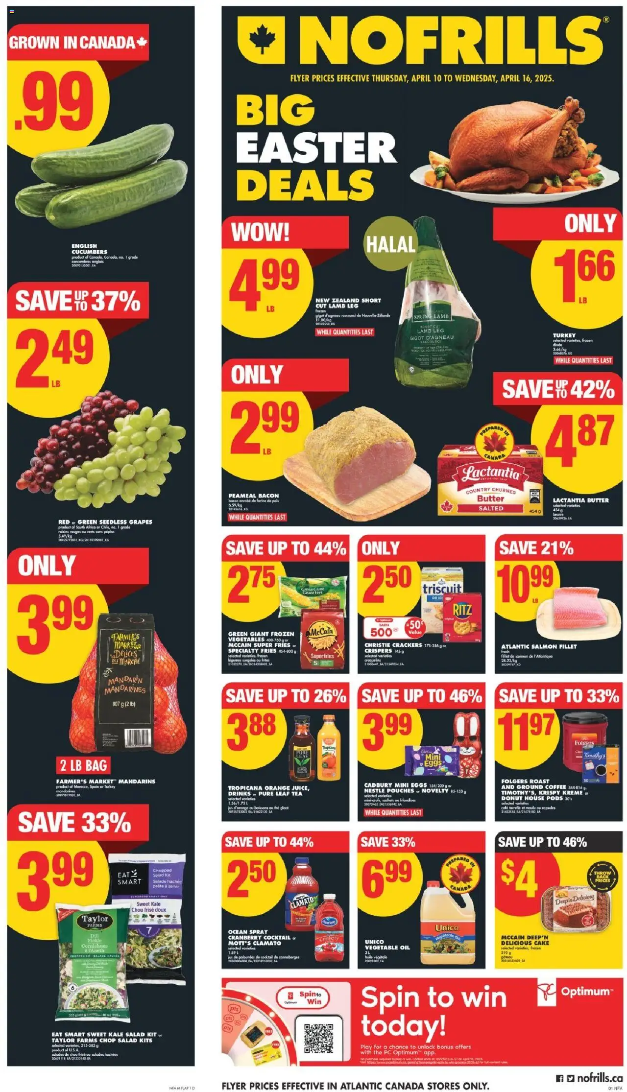 No Frills weekly flyer starting Apr 10, 2025 ⭐️