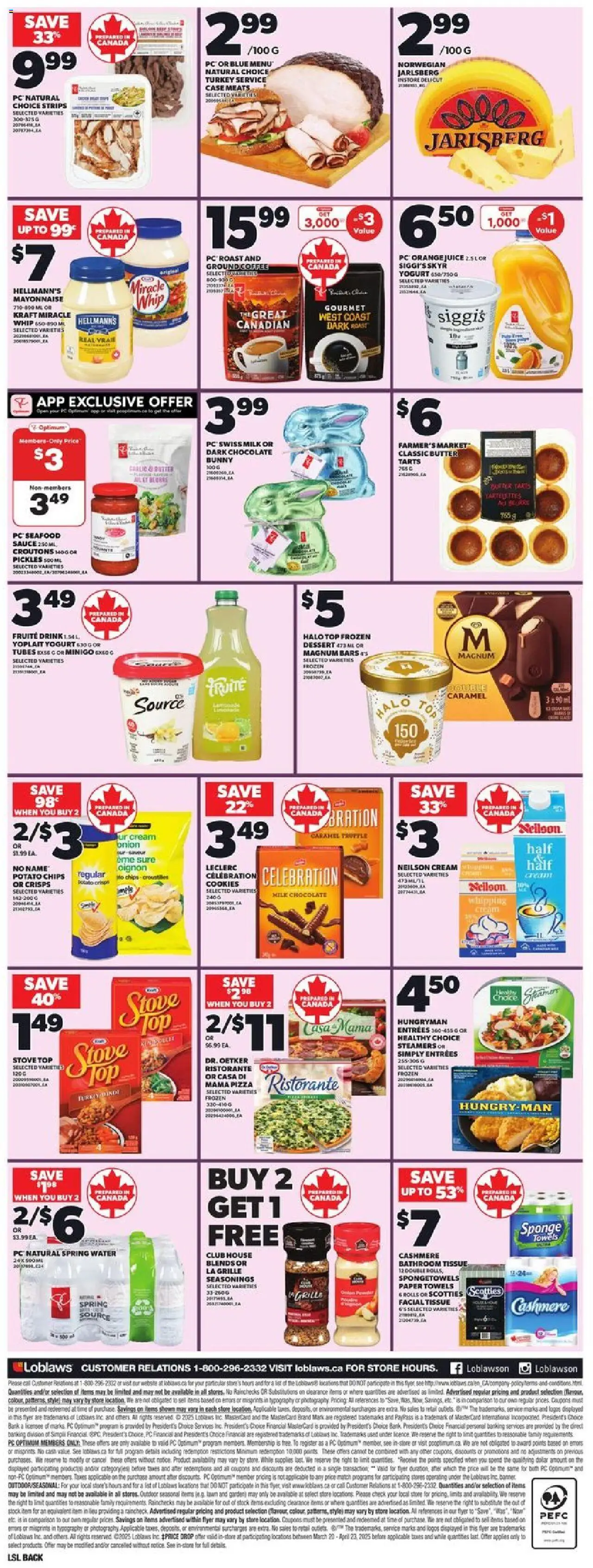Loblaws flyer valid from Apr 10, 2025 - page number 4