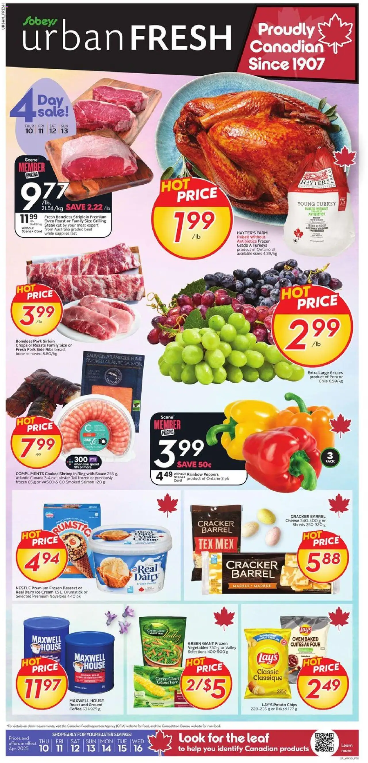 Sobeys flyer valid from Apr 10, 2025 - page number 2