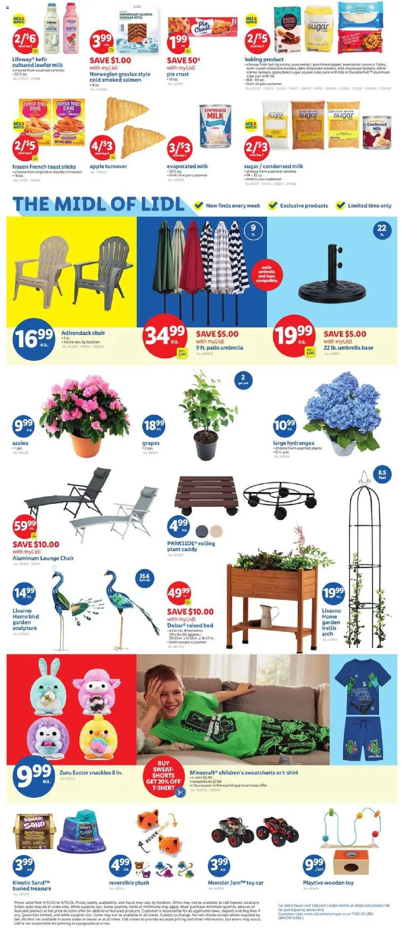 Lidl Weekly Ad - NC from 04/11/2025 - Circular, Weekly flyer - Page number 2